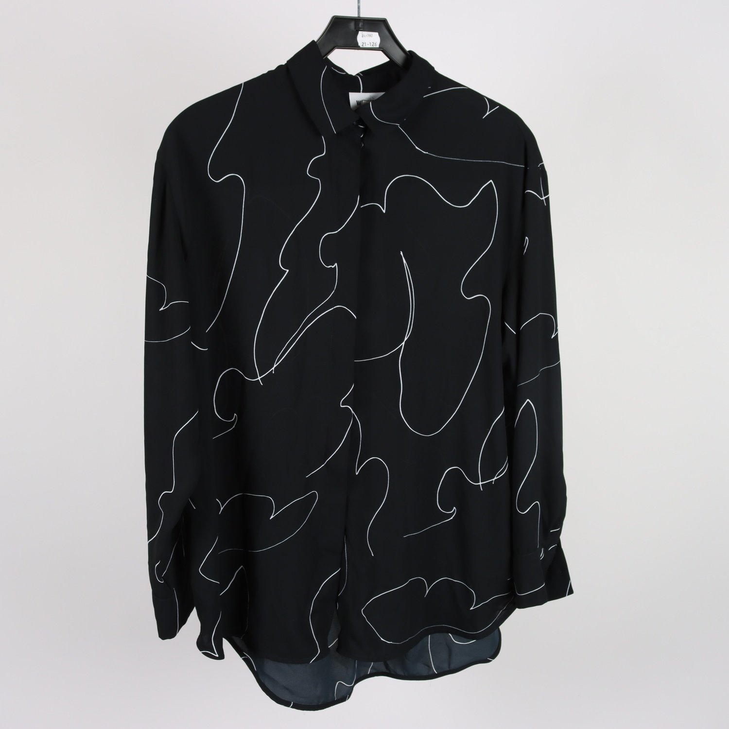 Blus, Weekday, mönstrad, stl. XS