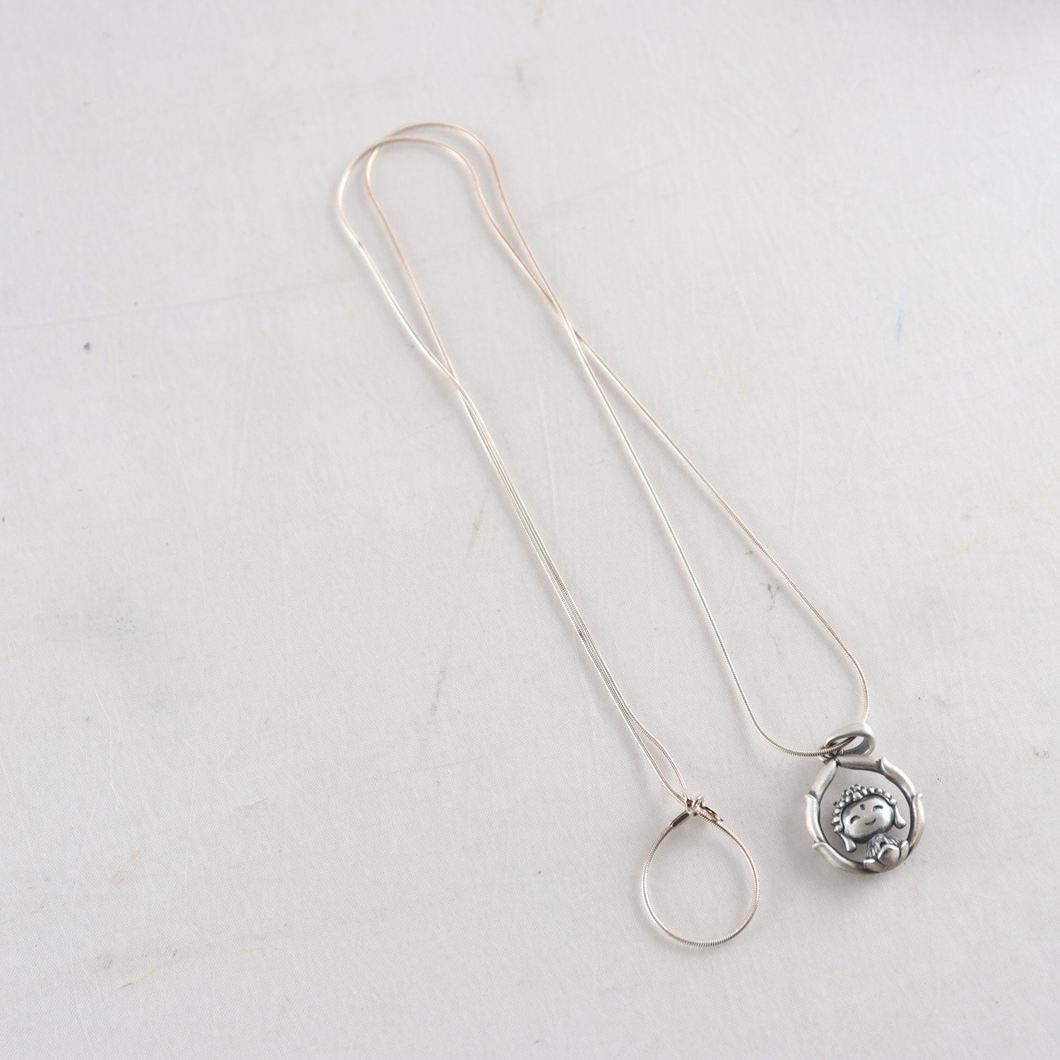 Halsband & Hänge, Baby Buddha, Brv: 11,5 g