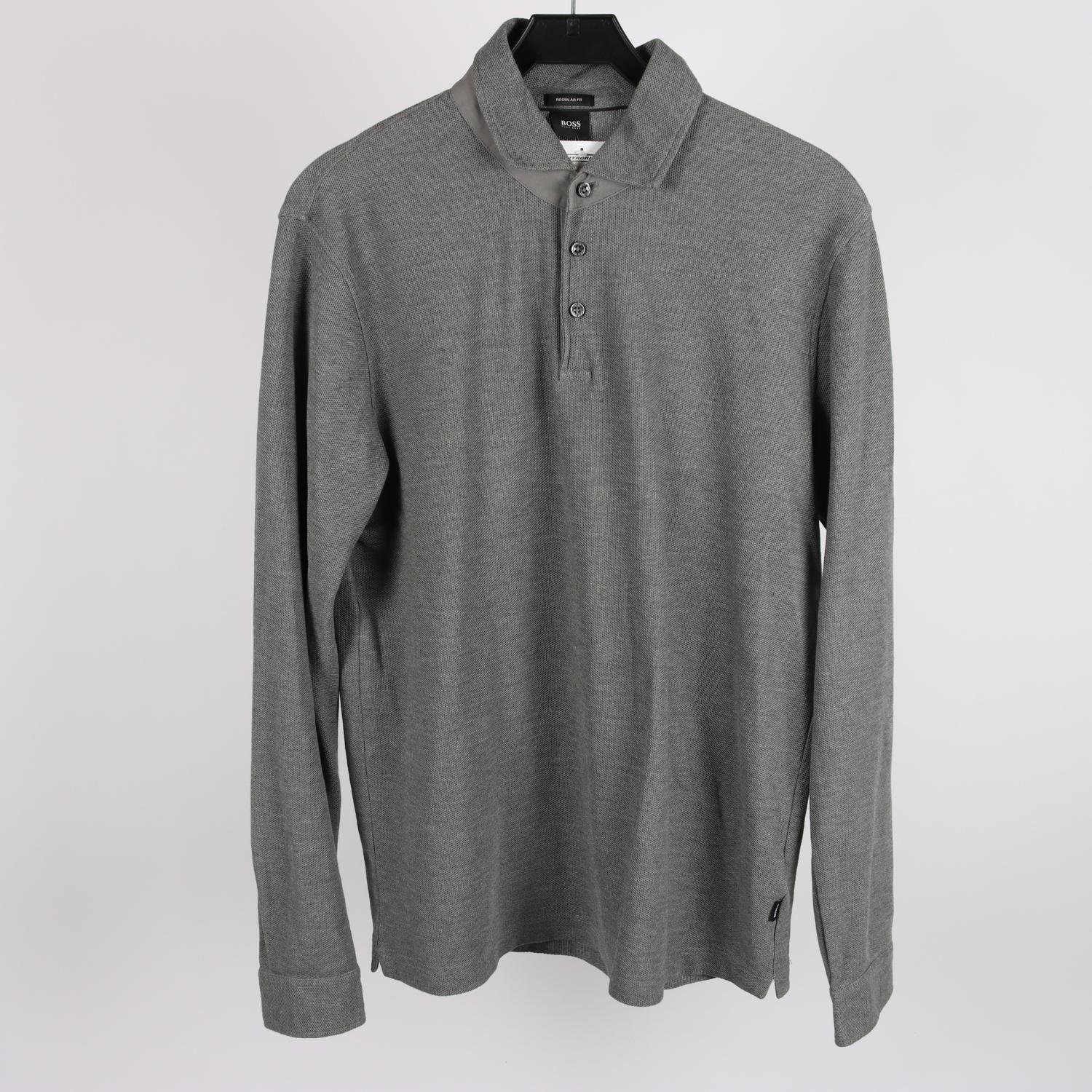 Piké, Hugo Boss, grå, stl. XL.