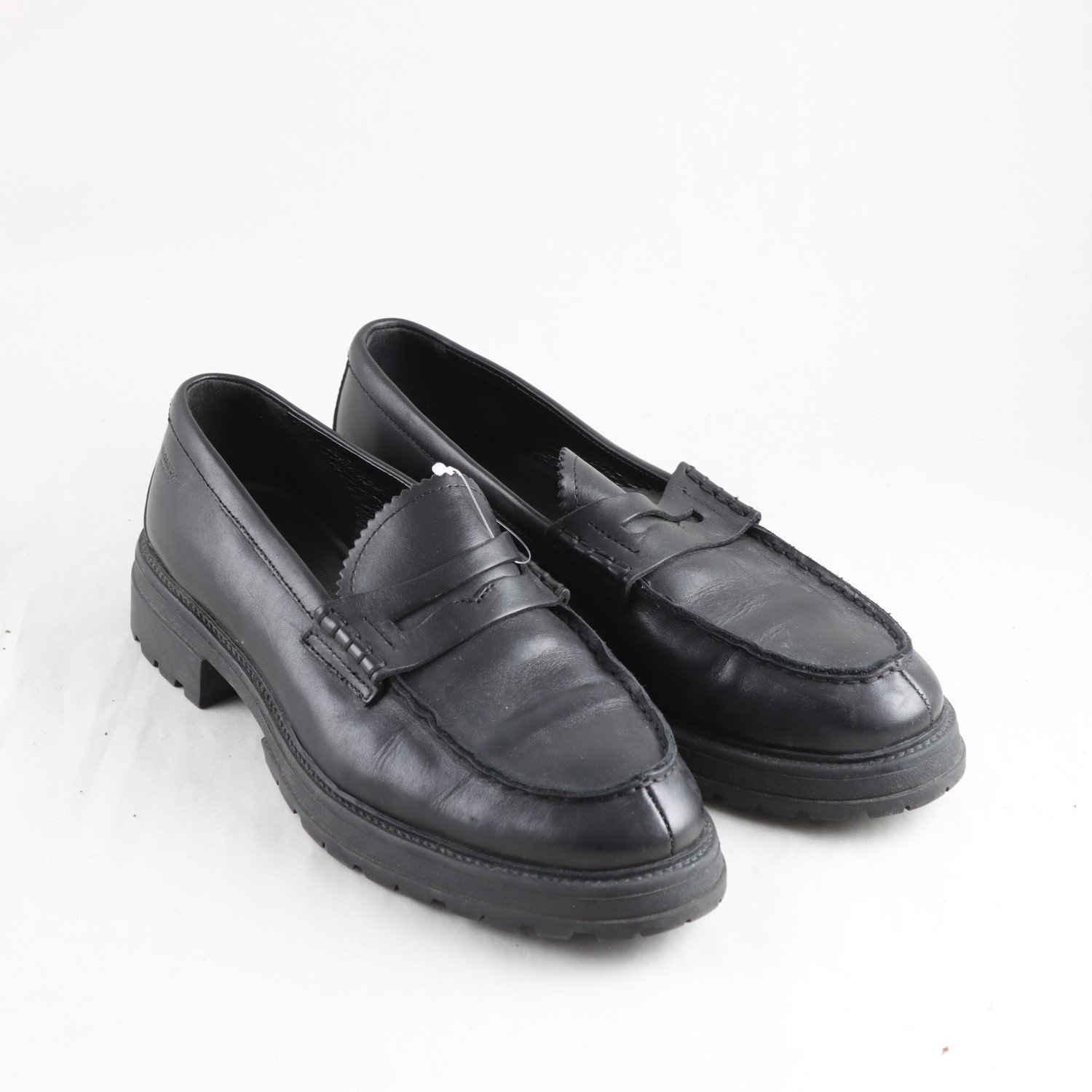 Loafers, Vagabond, chunky, läder, stl. 44