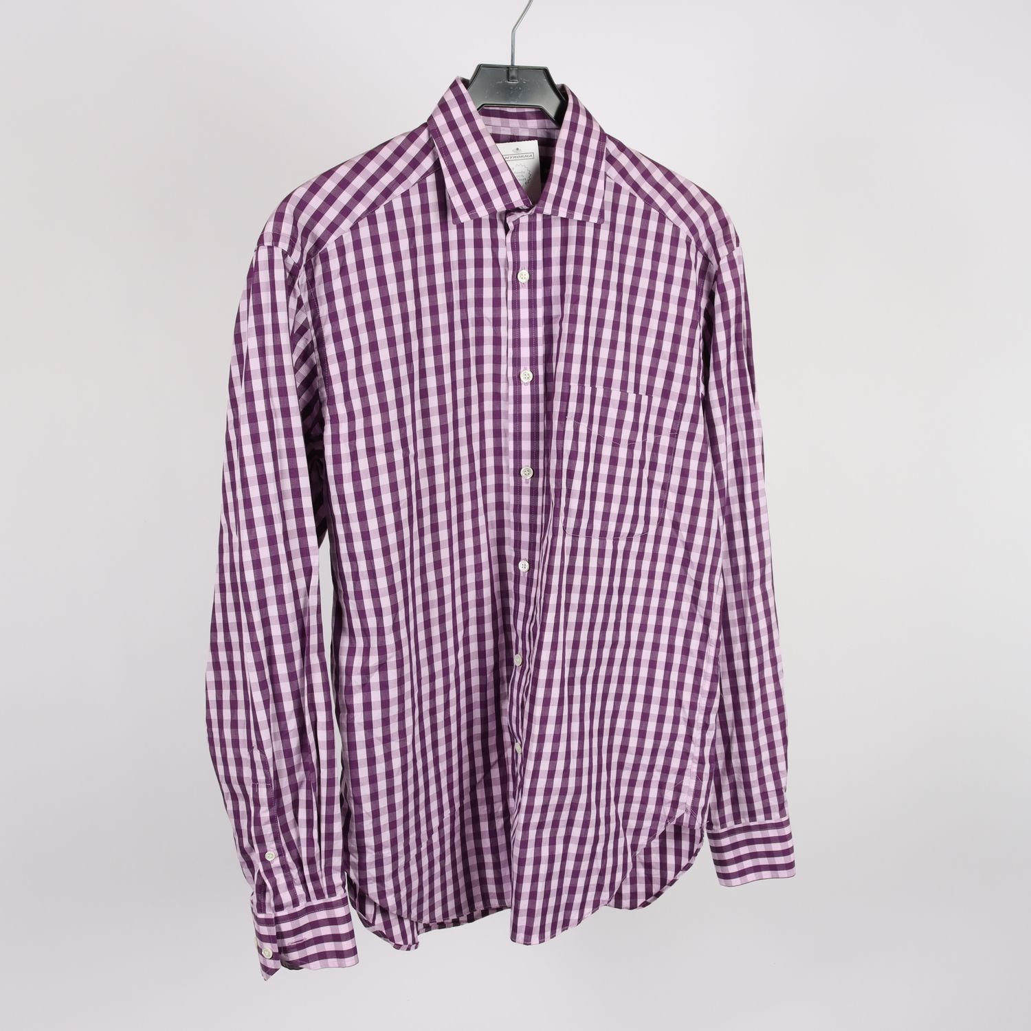 Skjorta, The Shirt Factory, rutig, stl. 39 (M)