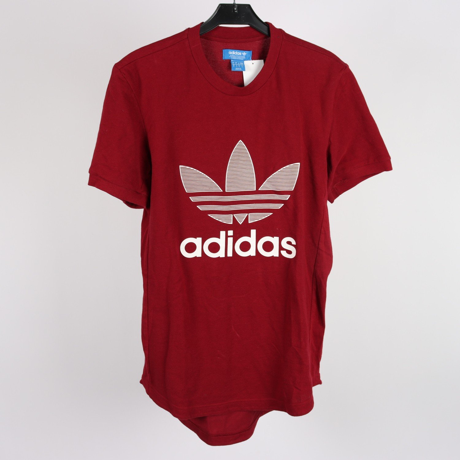 T-shirt, Adidas, vinröd, stl. S.