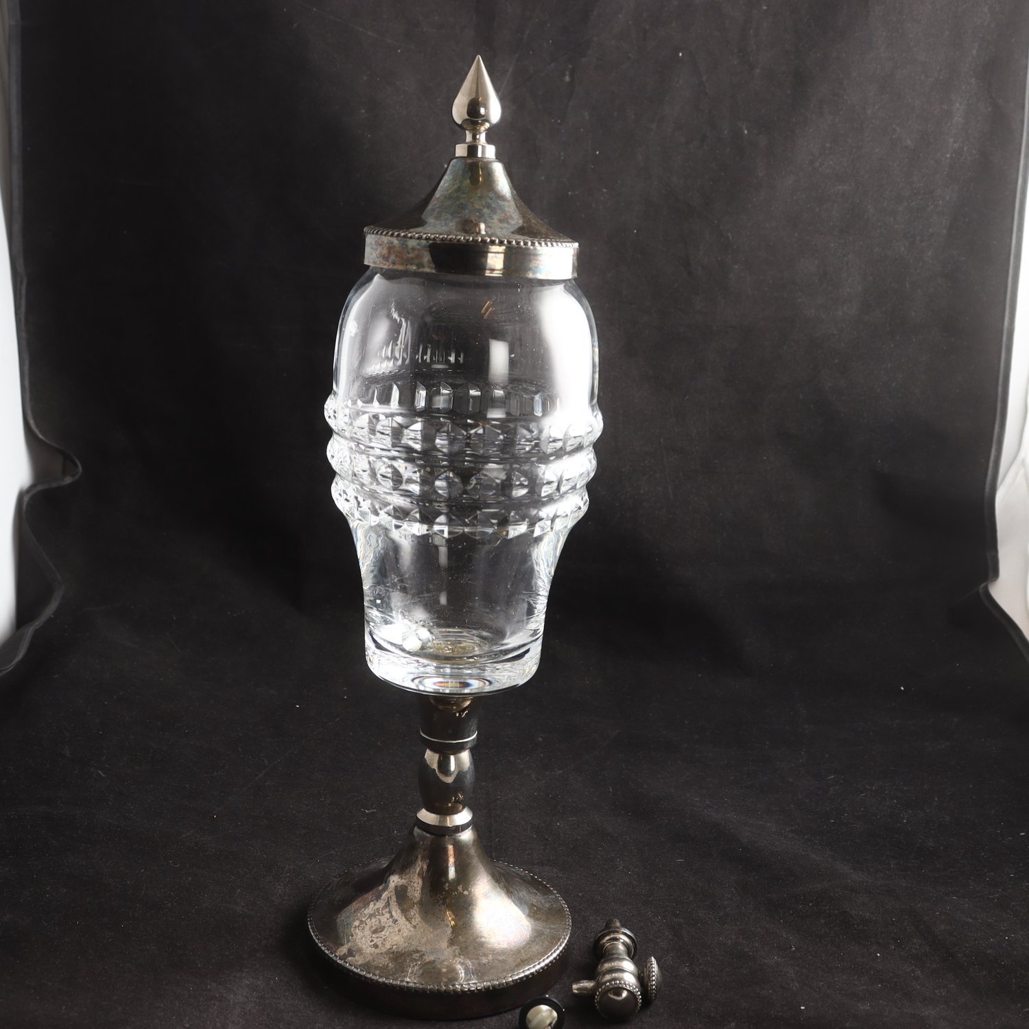 Absintdispenser, Corona, Bengt Edenfalk, Skruf. Samfraktas ej.
