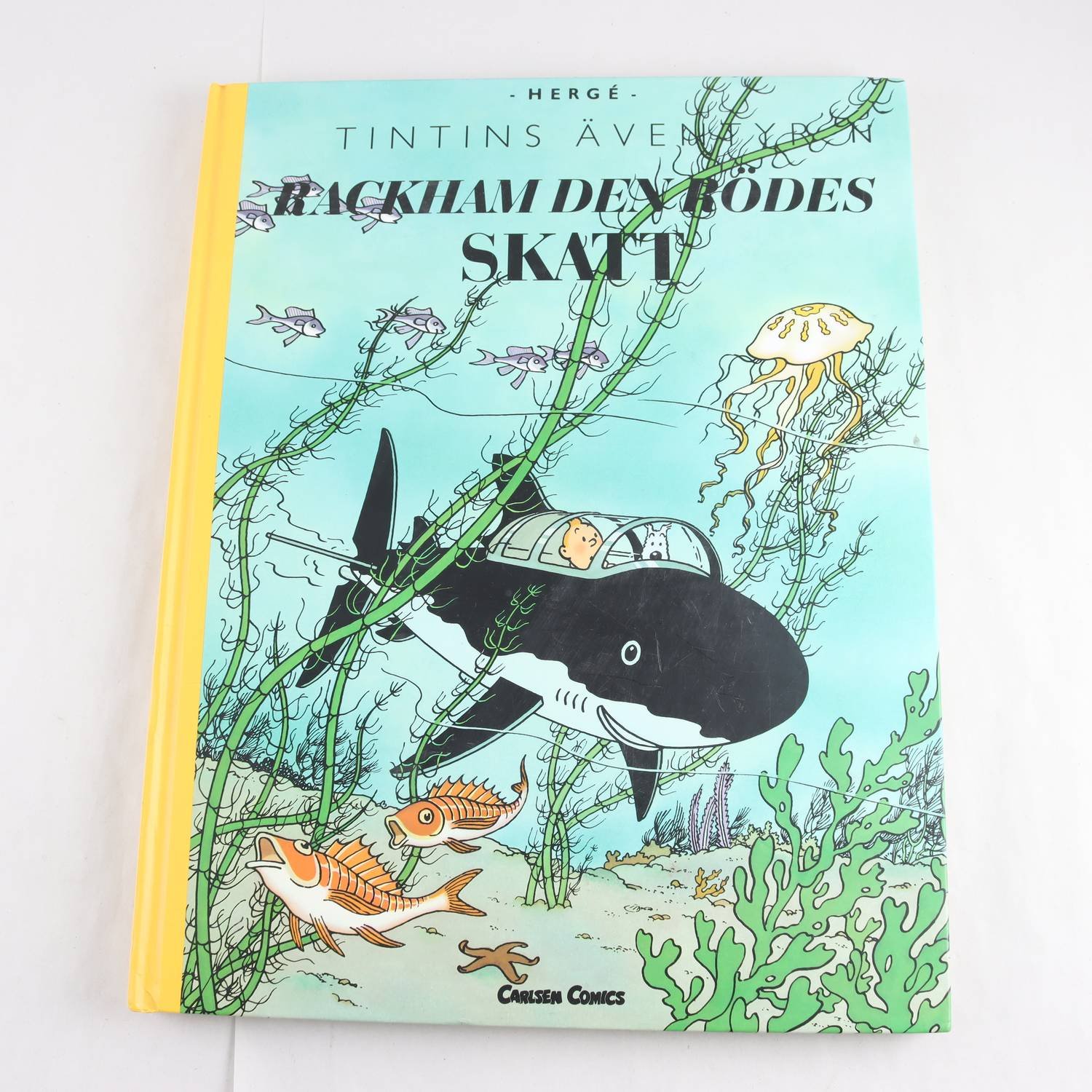 Tintins äventyr, Rackham Den Rödes skatt (storformat). Samfraktas ej