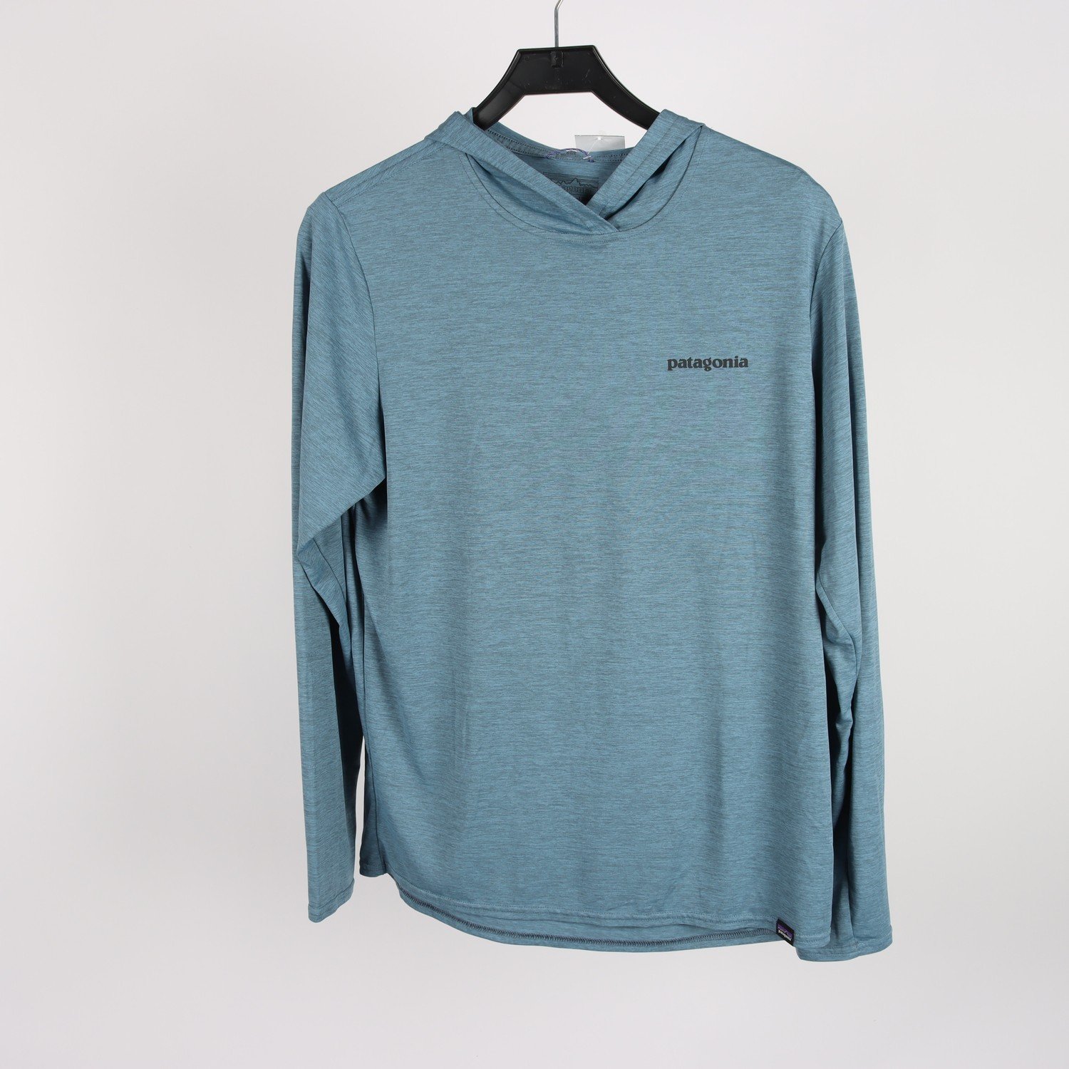Hoodie, Patagonia, blå grå, stl. M
