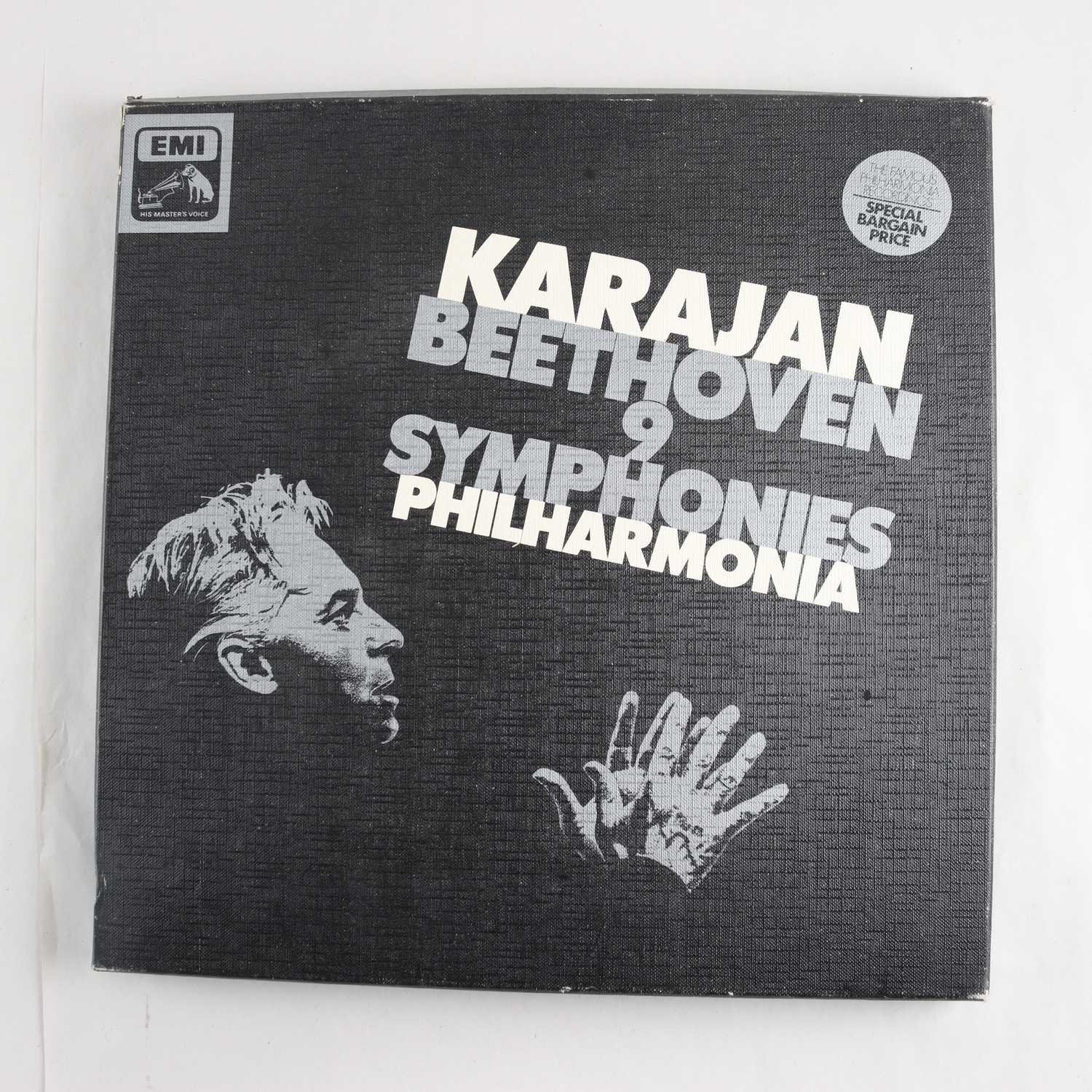 LP Beethoven, Karajan, Philharmonia, Beethoven 9 Symphonies