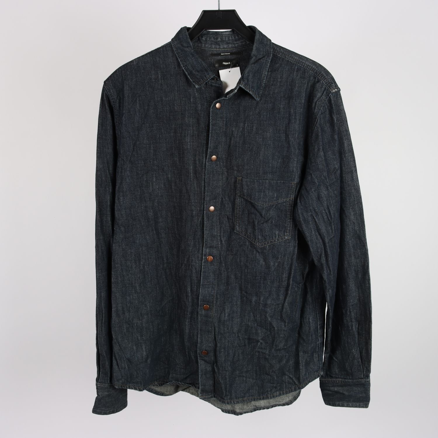 Jeansskjorta, Filippa K, blå, stl. L