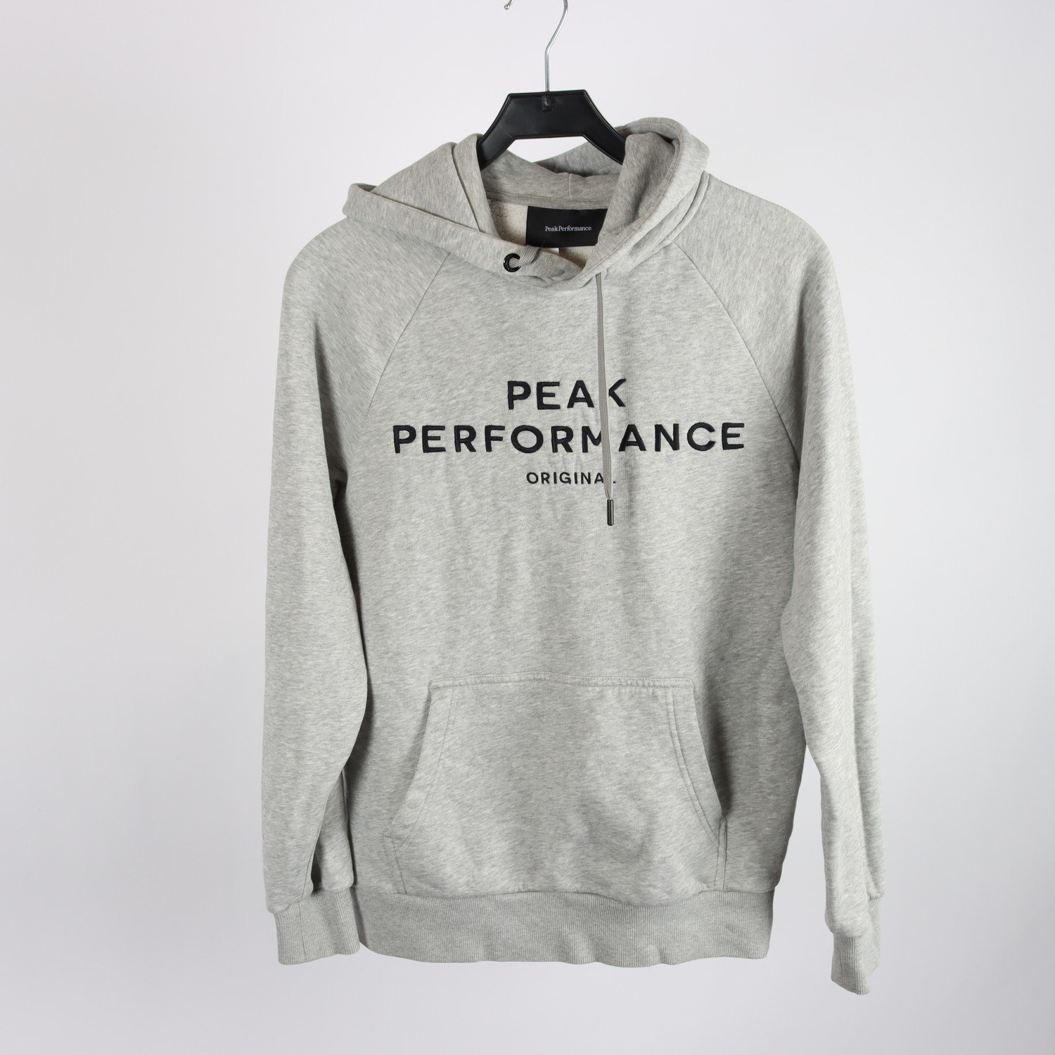 Hoodie, Peak Performance, grå, stl. M.