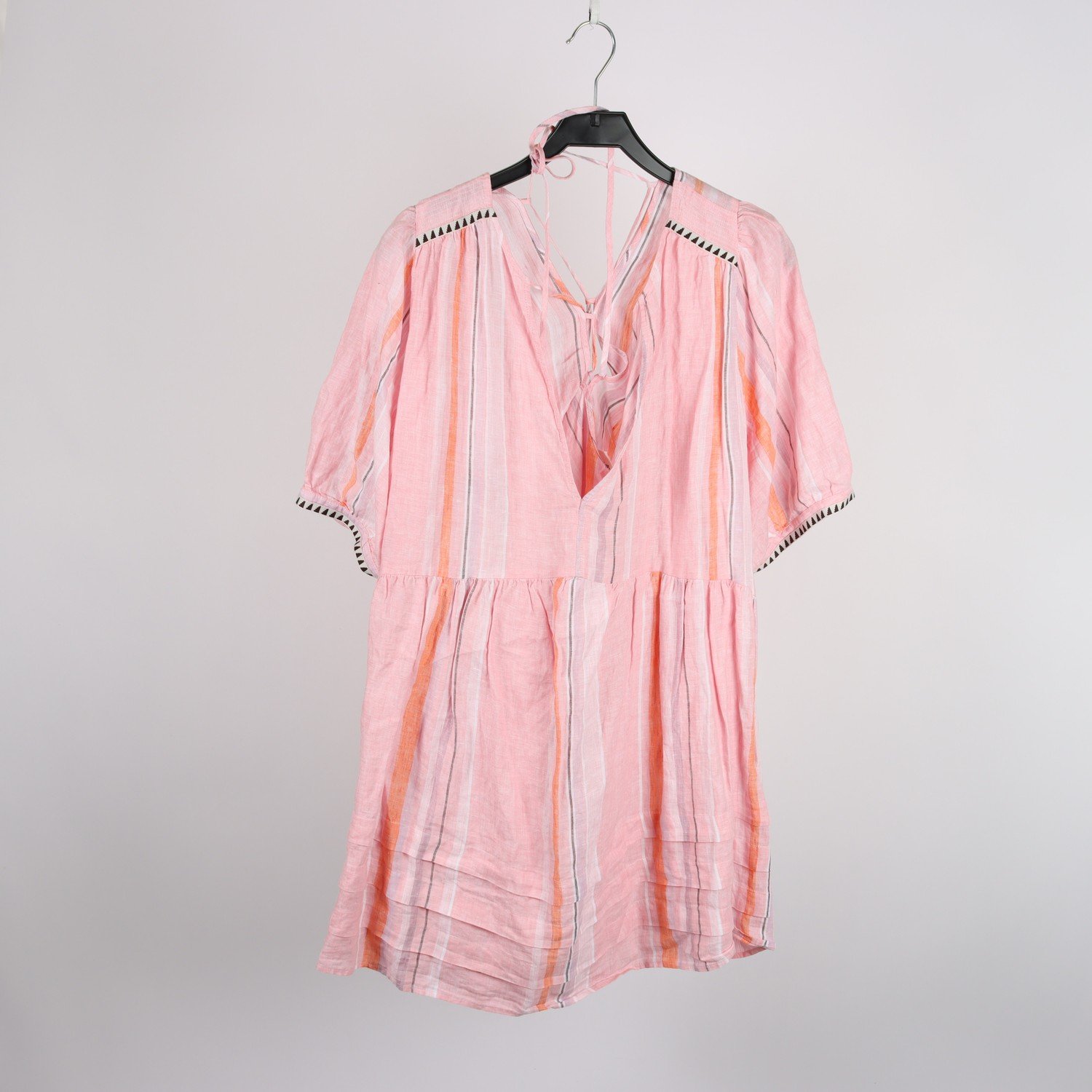 Klänning, Lemlem x H&M, rosa, lin, stl. XXL.