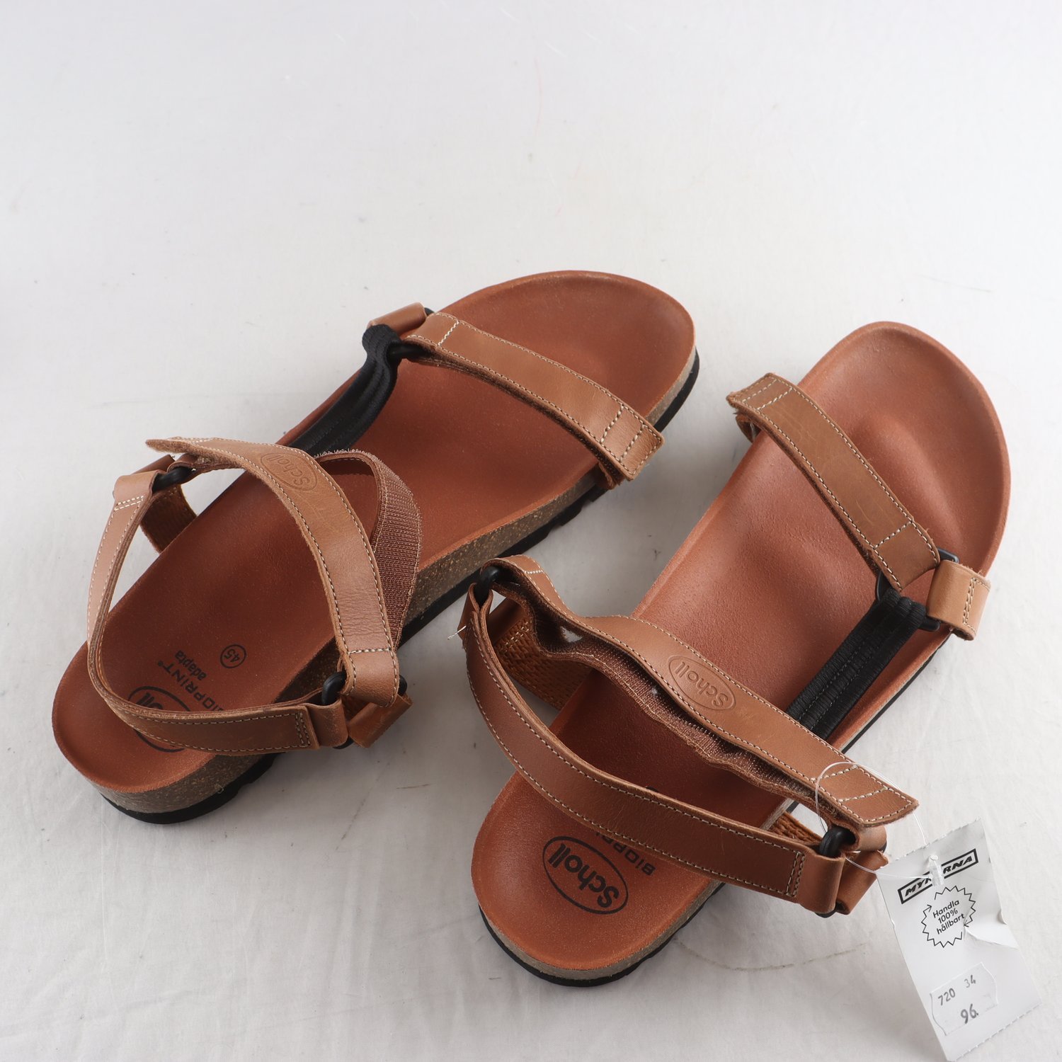 Sandaler, Scholl, brun, stl. 45
