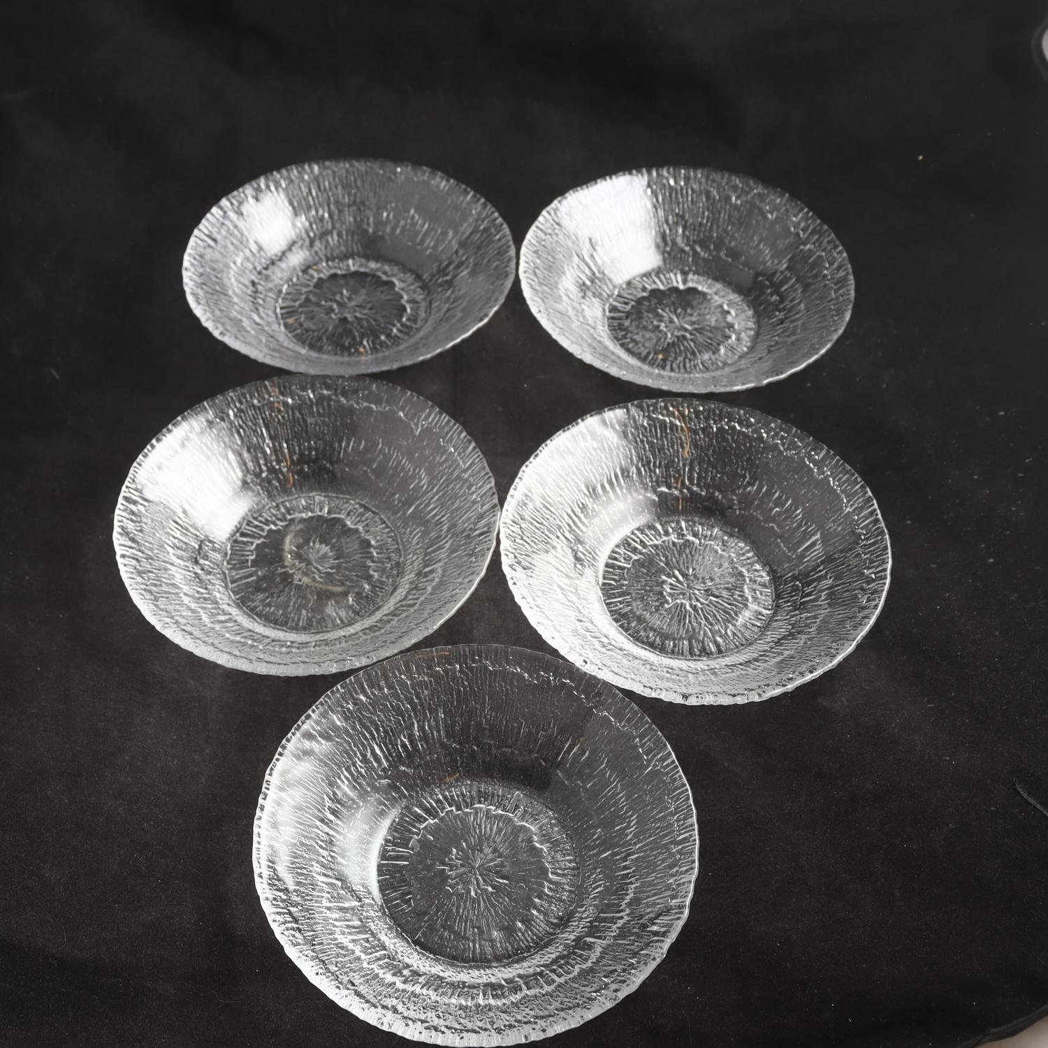 Skålar, Solaris, Tapio Wirkkala, Iittala, 5 st