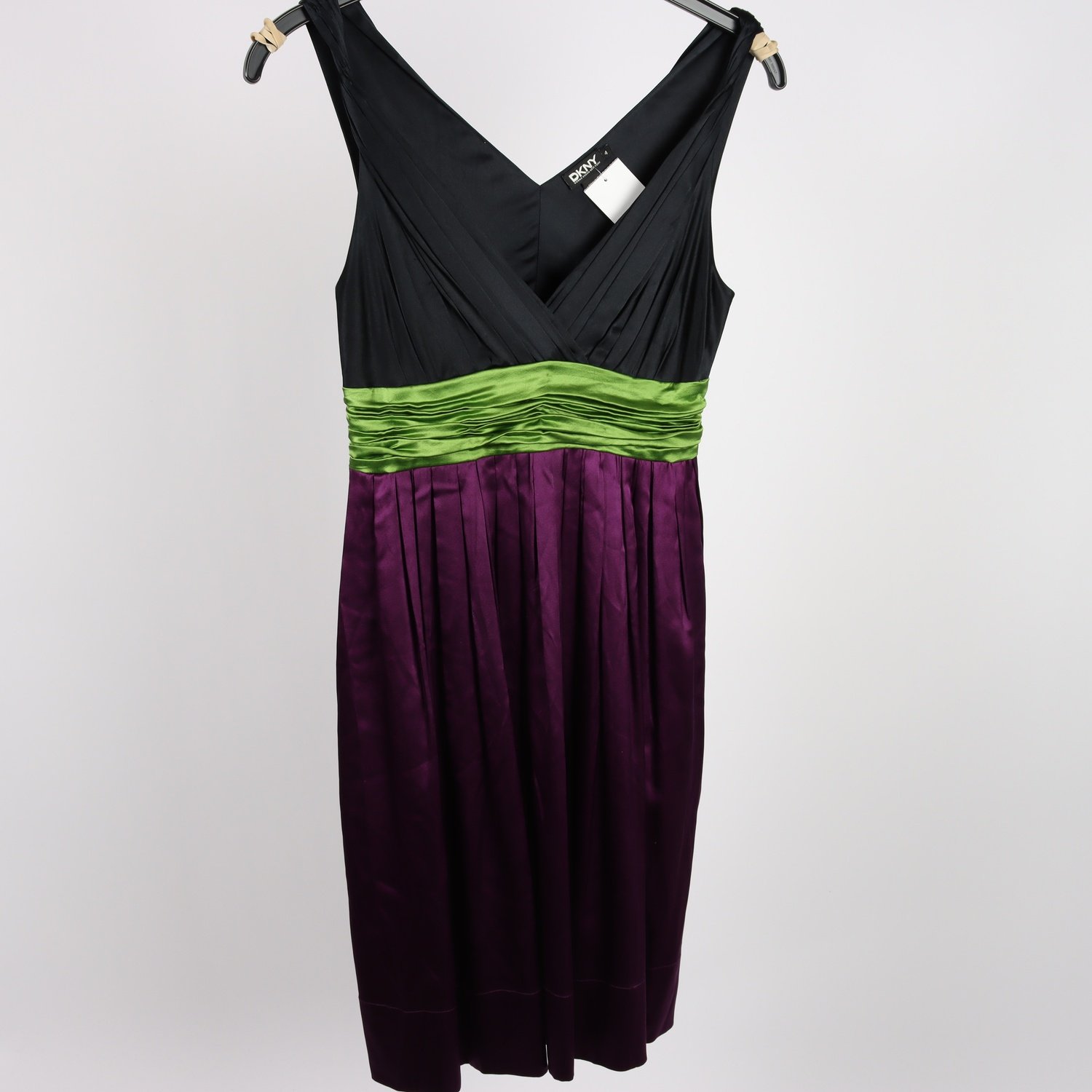 Klänning, DKNY, flerfärgad, stl. 4 (XS)