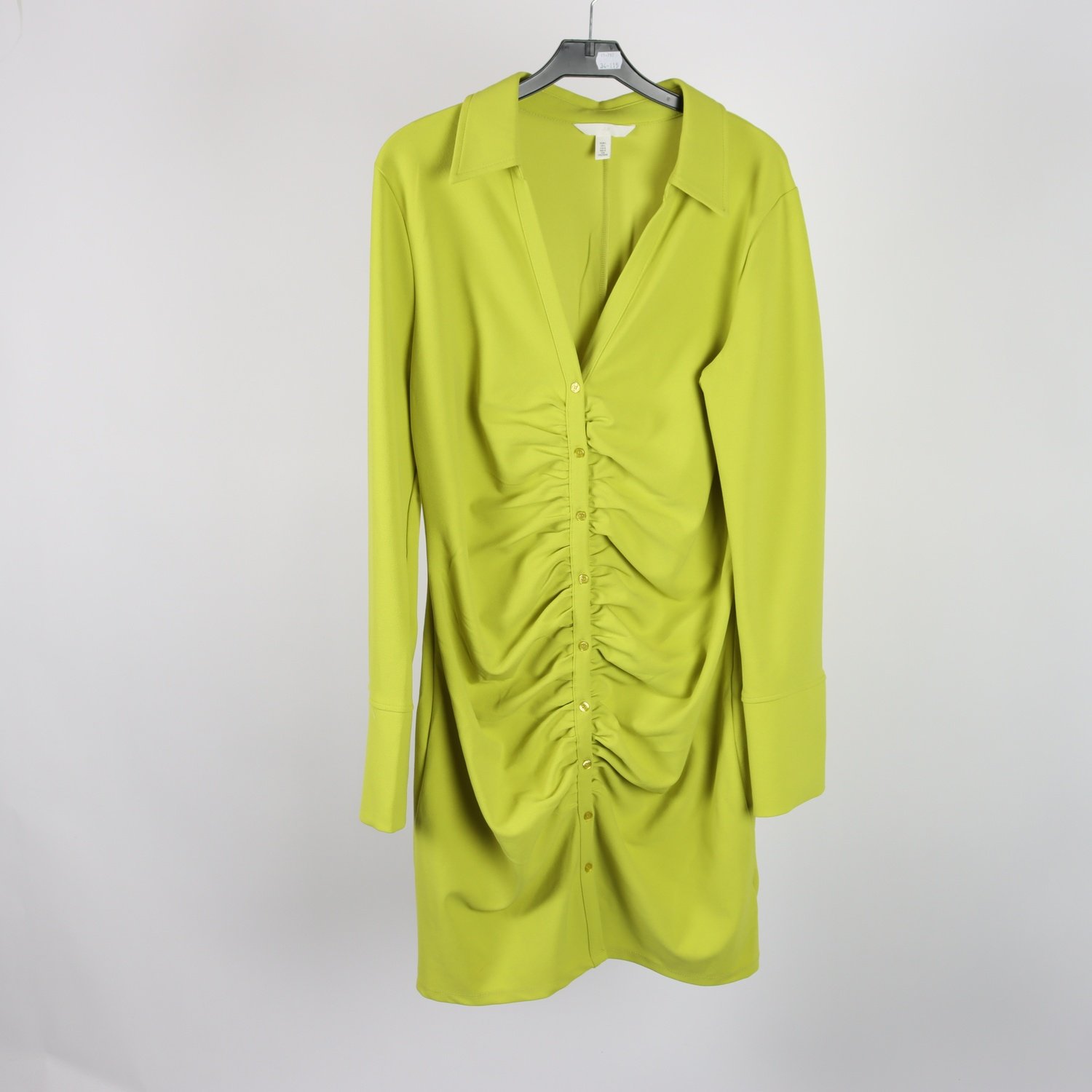 Klänning, H&M, neon, stl. L