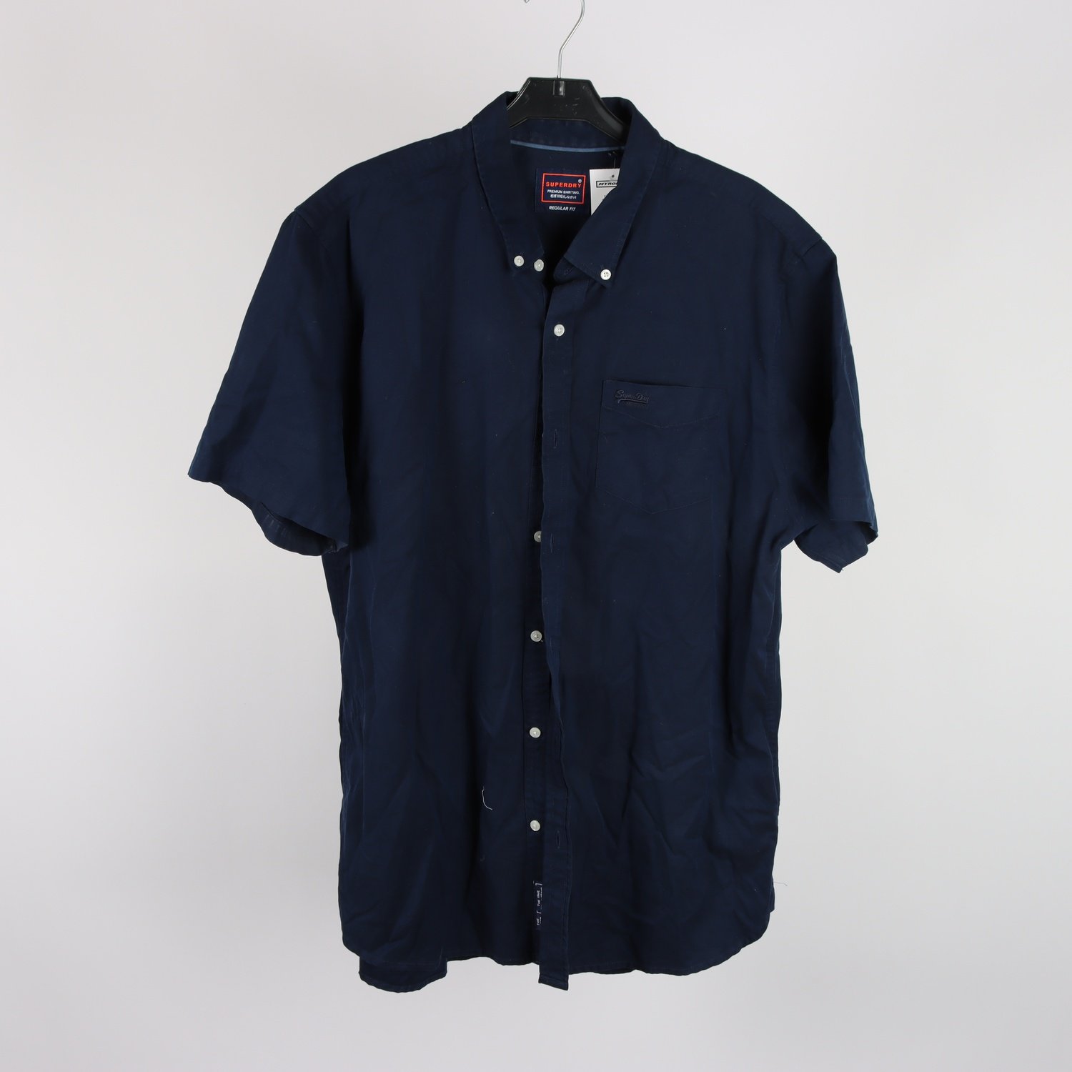 Skjorta, Superdry, blå, stl. XXL.