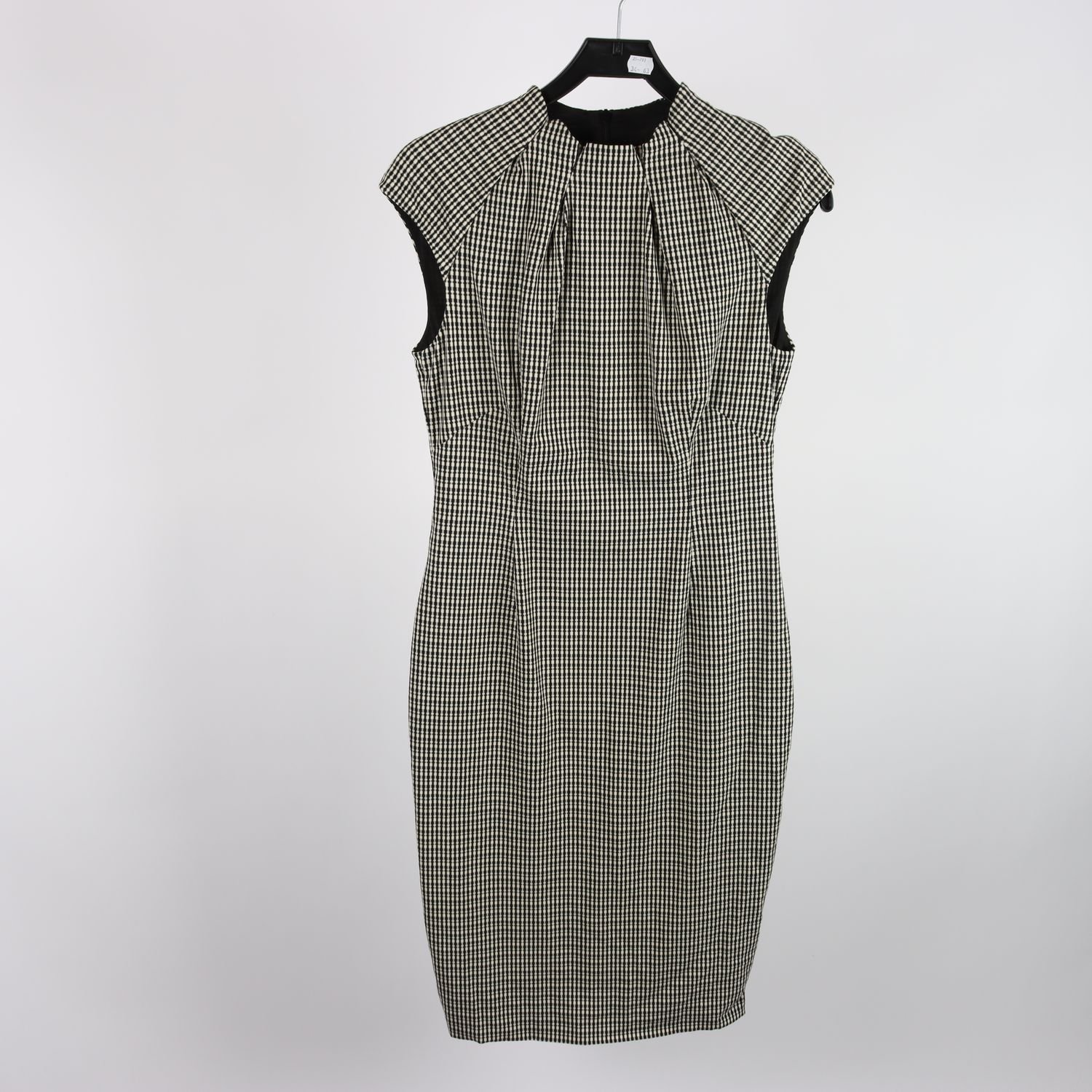 Klänning, Karen Millen, ull, rutig, stl. 40