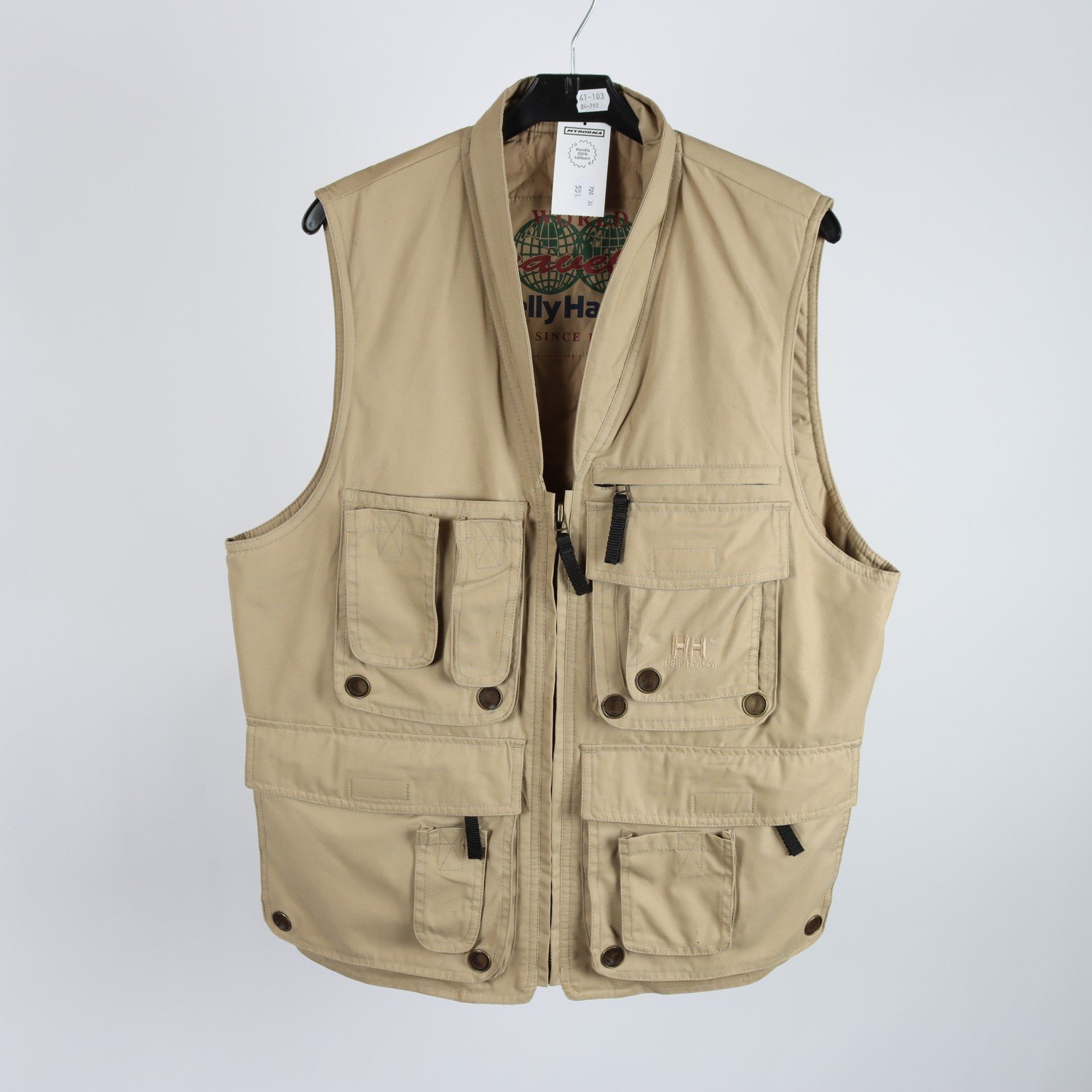 Väst, Helly Hansen, beige, stl. S.