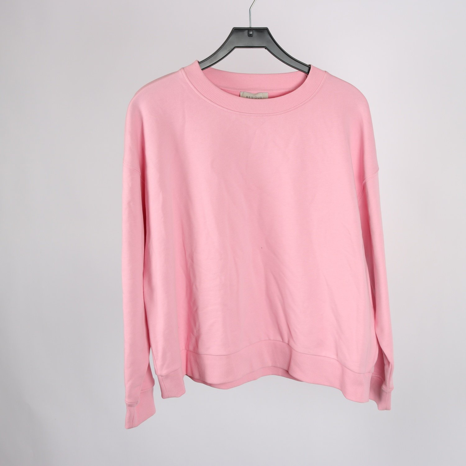 Sweatshirt, Residus, rosa, stl. S. oversize.
