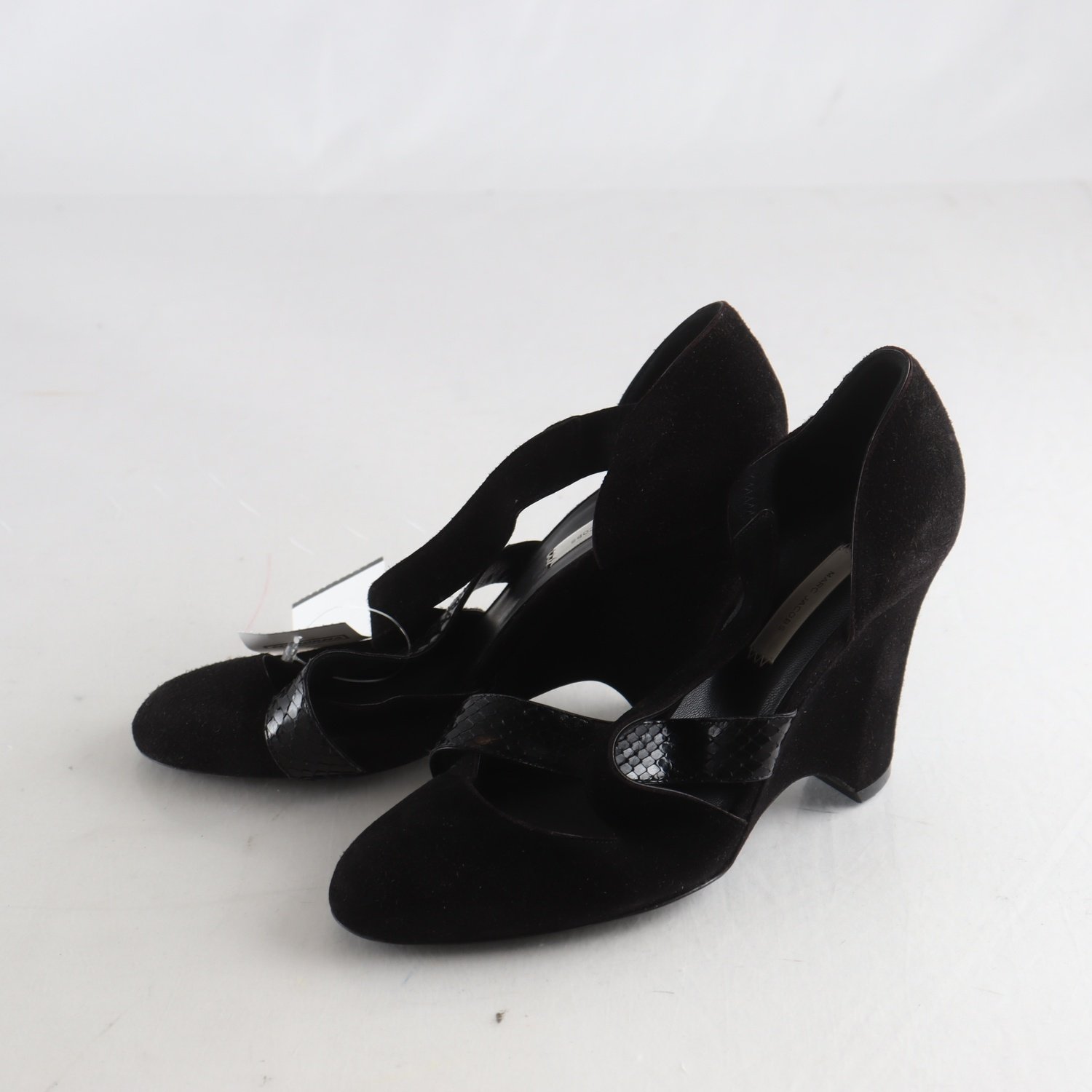 Klackskor, Marc Jacobs, svart, stl. 37