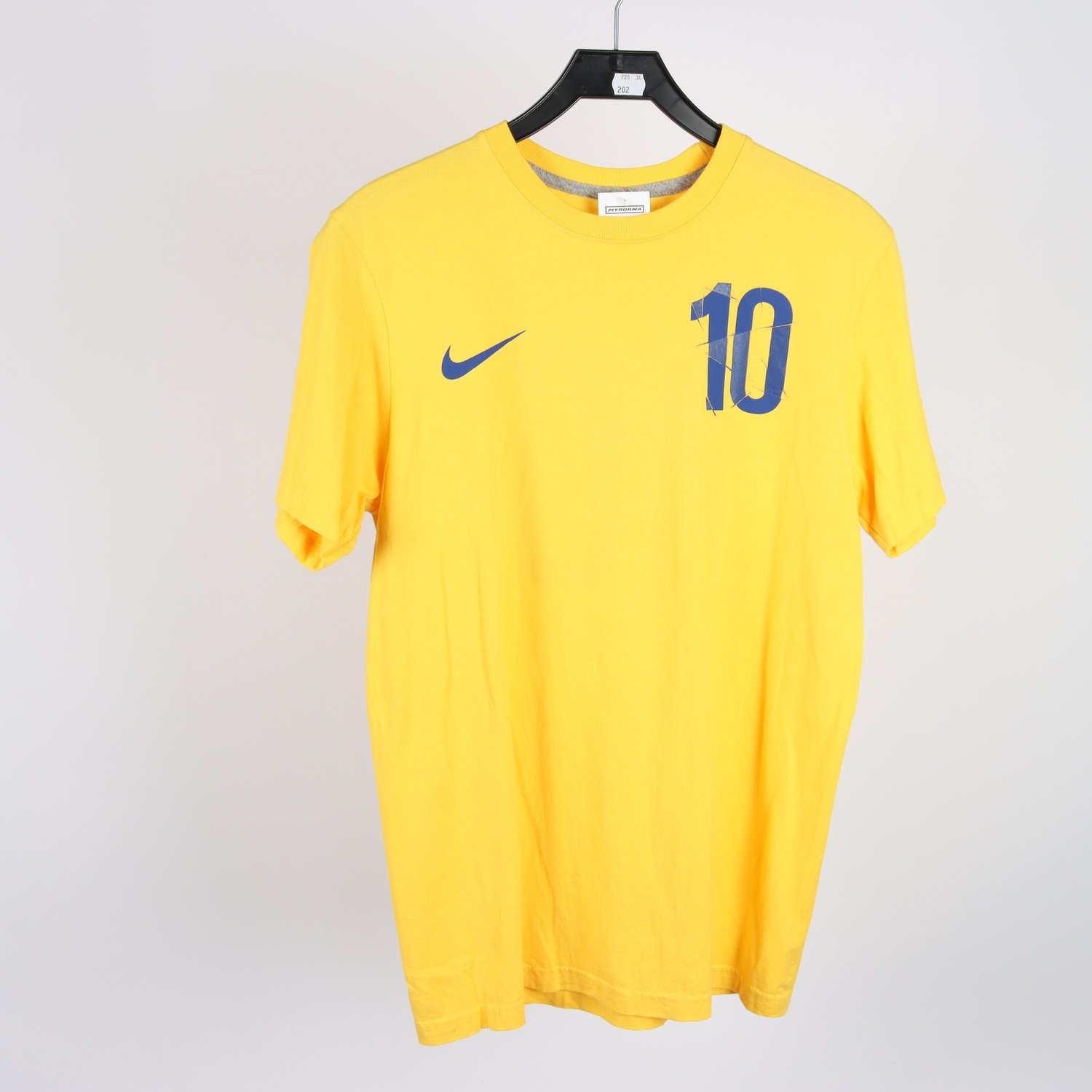 T-shirt, Nike Ibrahimovic 10, gul, stl. M