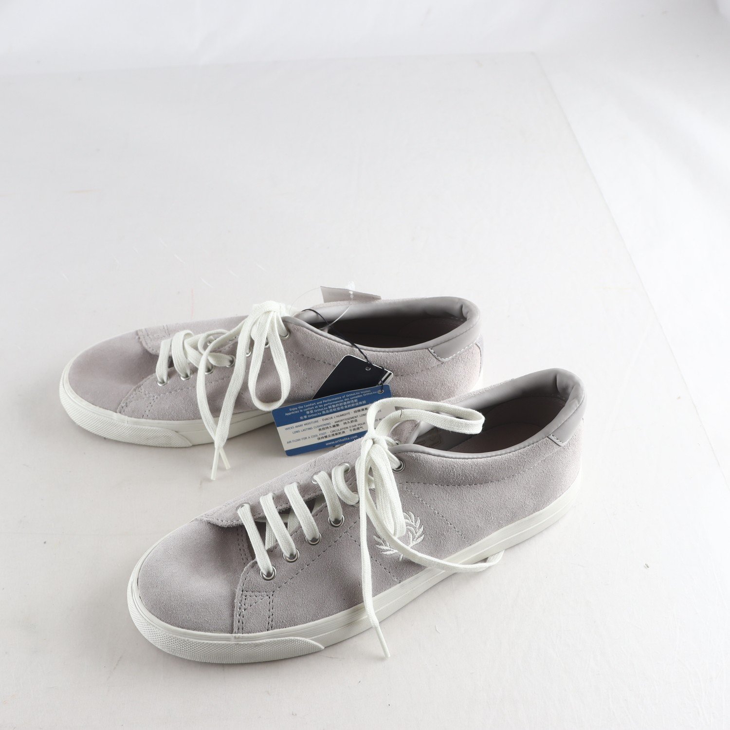 Sneakers, Fred Perry, ljusgrå, stl. 41