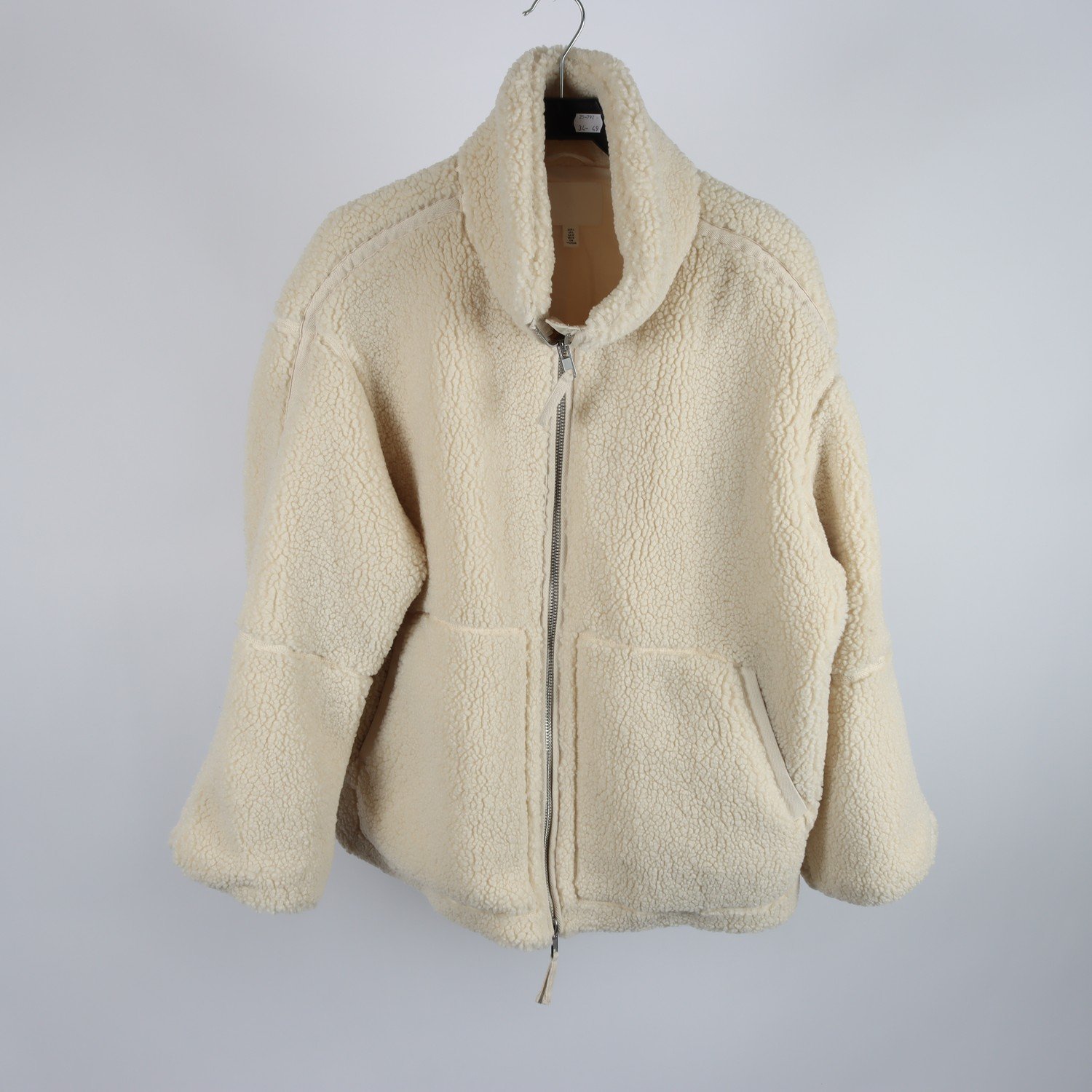 Jacka, H&M, pile teddy, stl. L