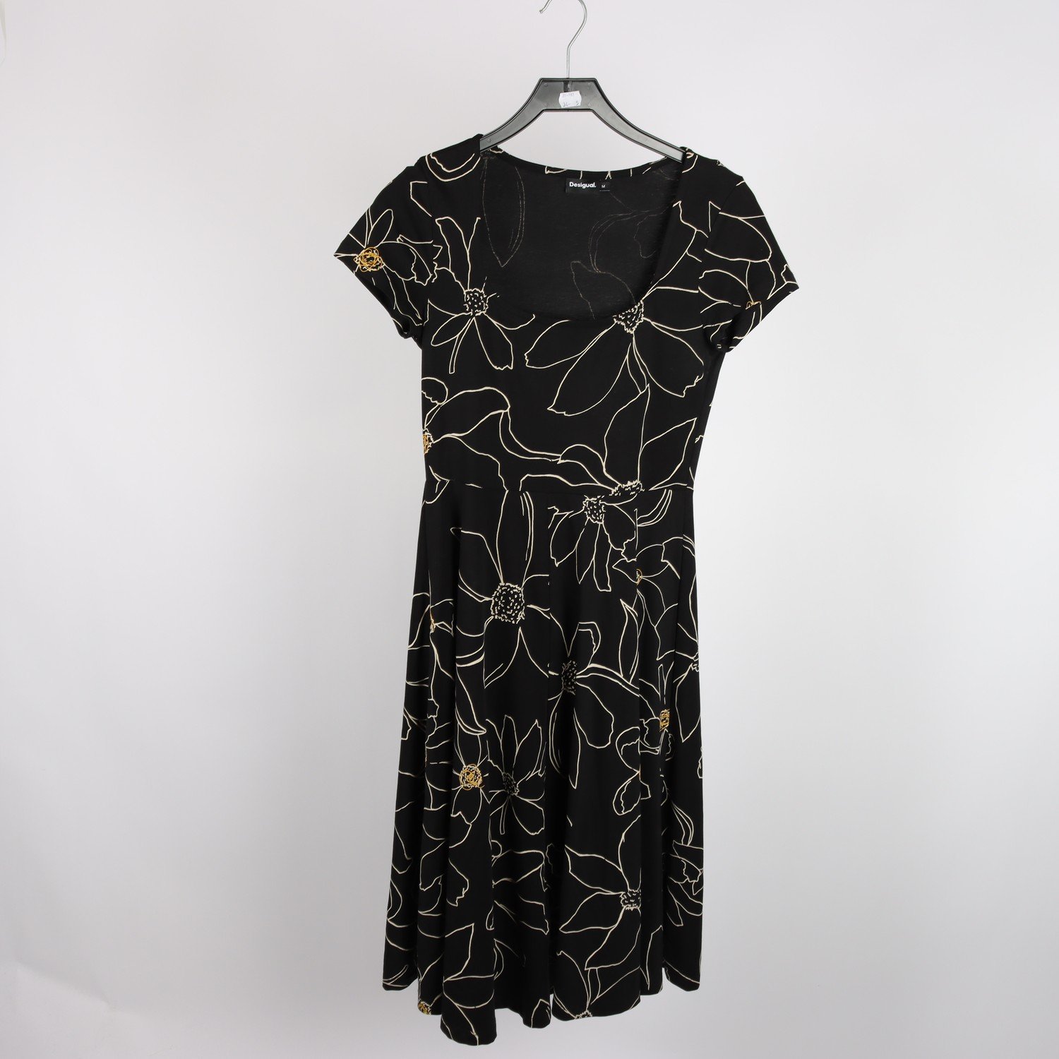 Klänning, Desigual, blommig, stl. M