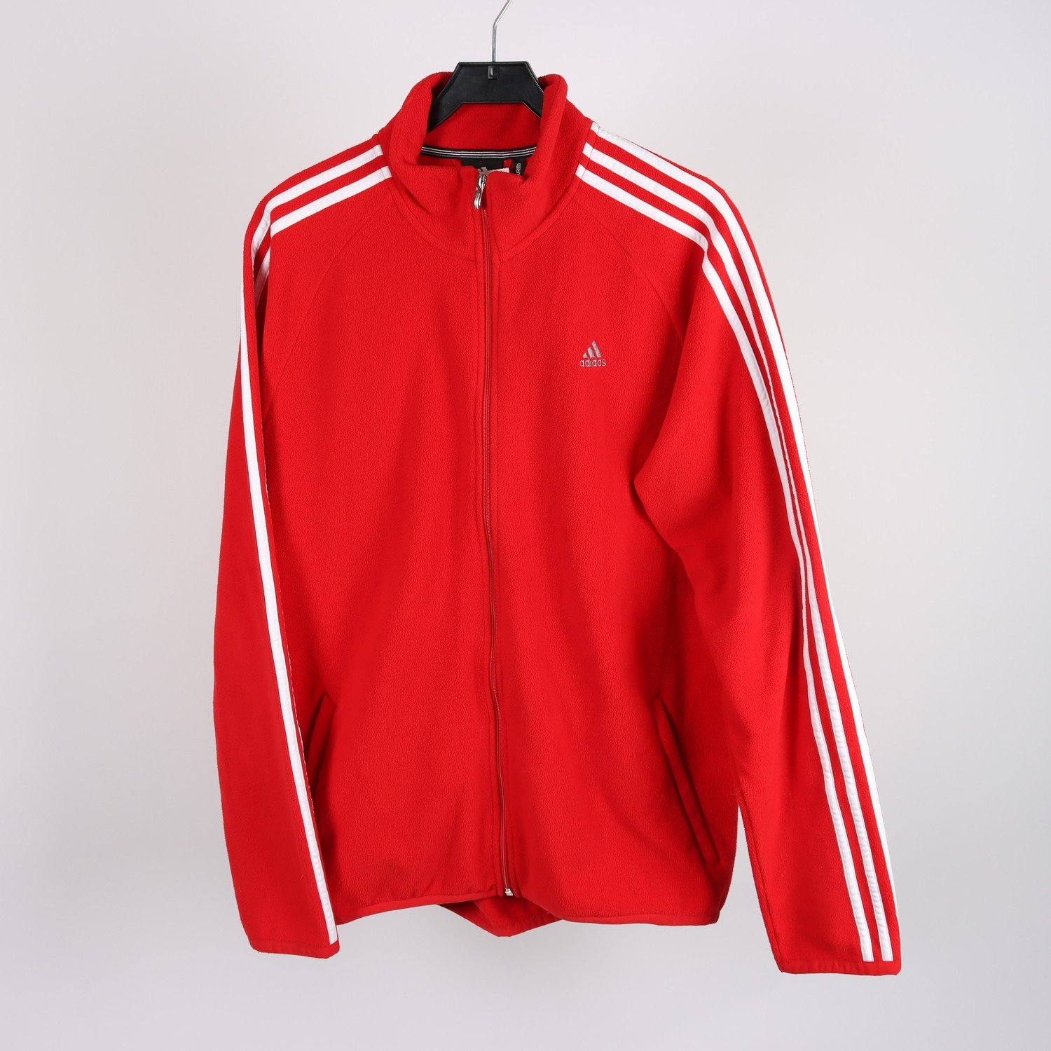 Sportjacka, Adidas, röd, stl. L