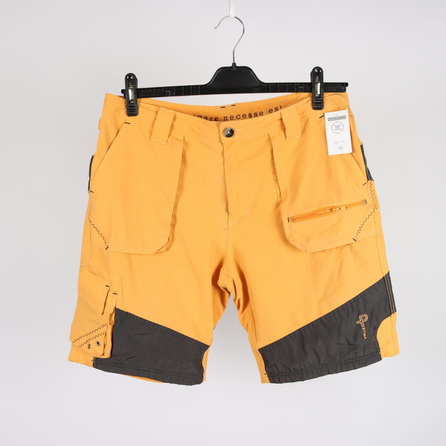Shorts, Pelle P, orange/brun, stl. M