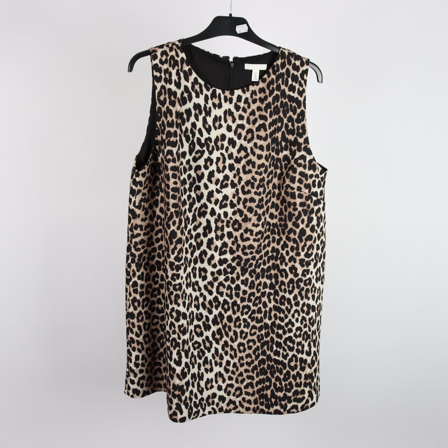 Klänning, H&M, leopard, stl. L