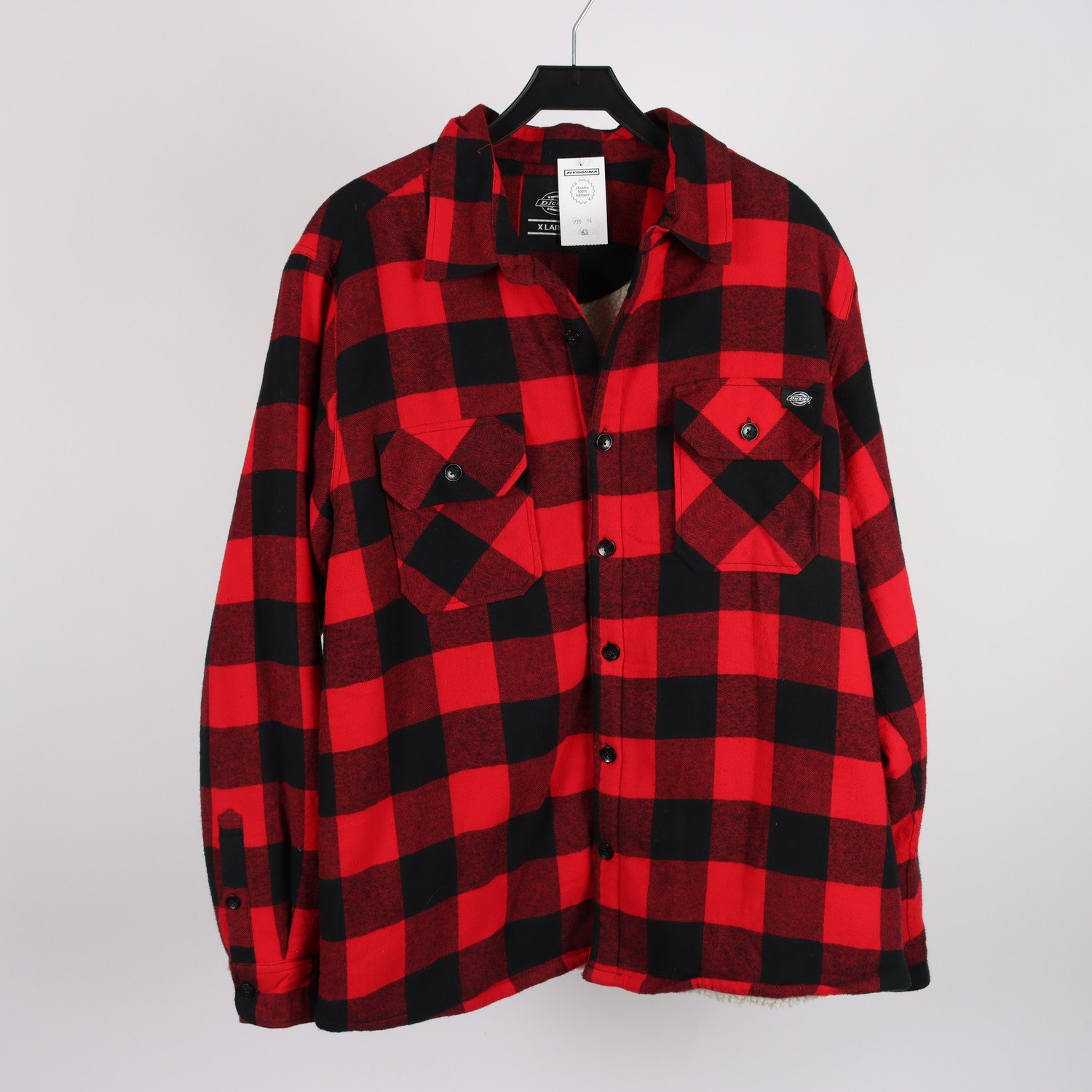 Skjorta, Dickies, rutig, stl. XL