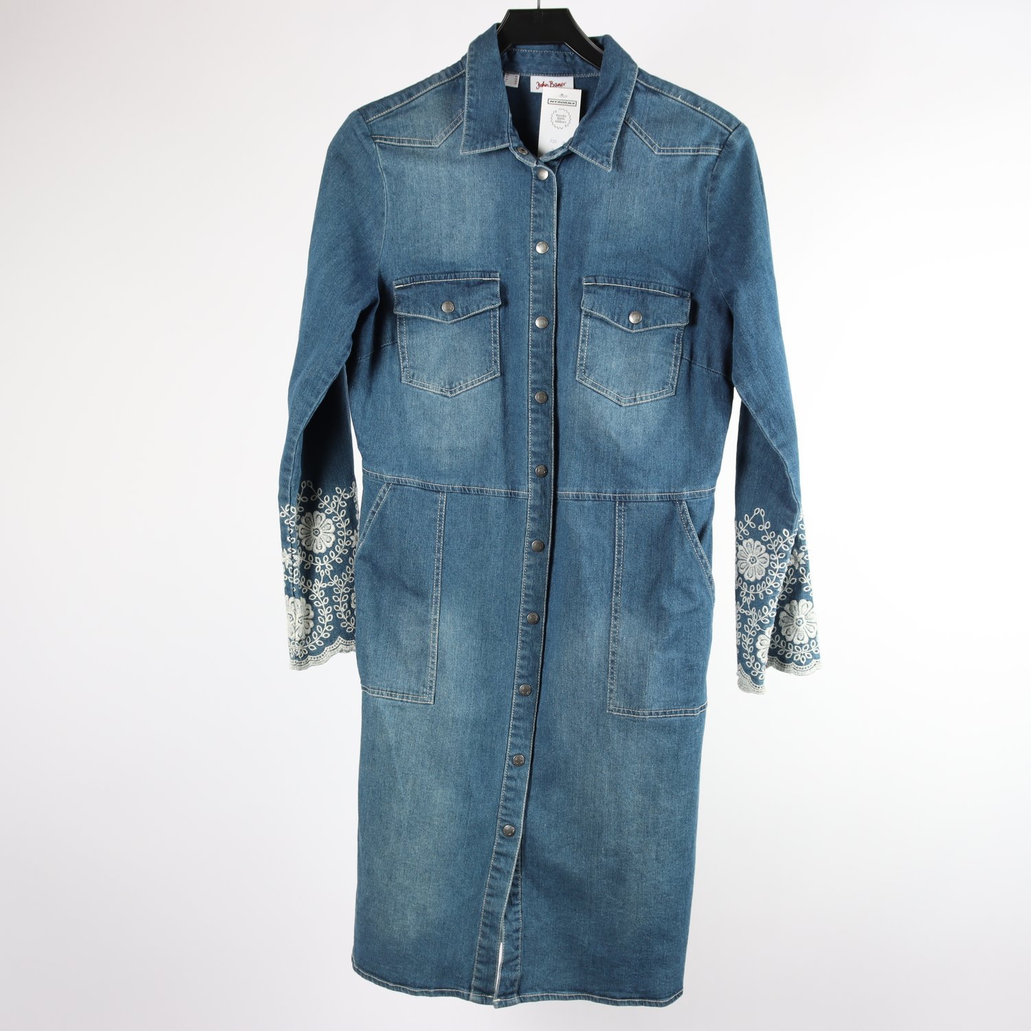 Denimklänning, John Bauer, blå, stl. 40