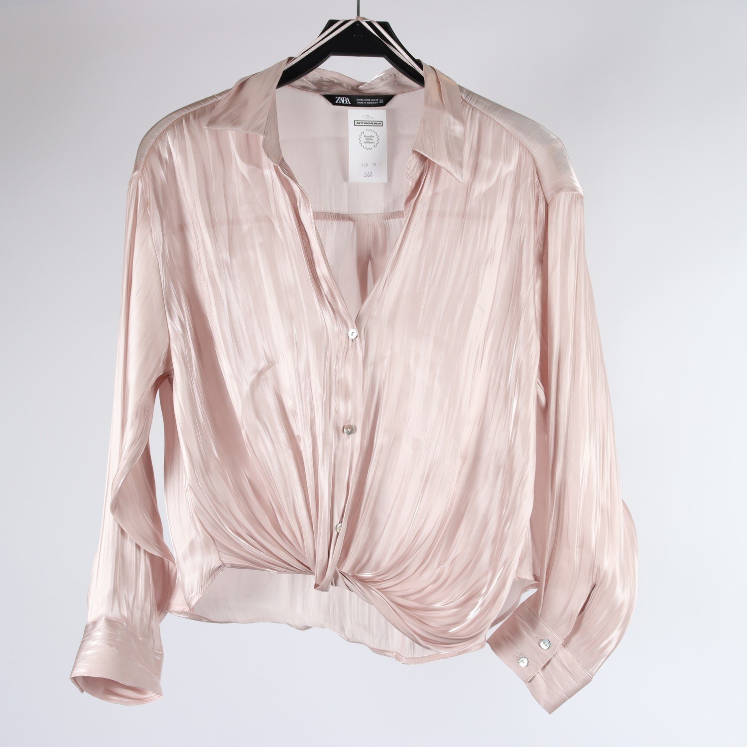 Blus, Zara, rosa, stl. S