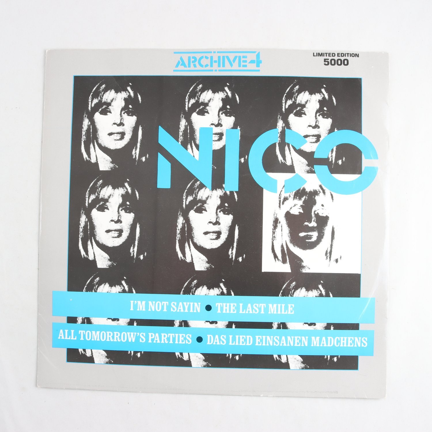 LP, Nico, Archive 4, Limited Edition 12″ Singel