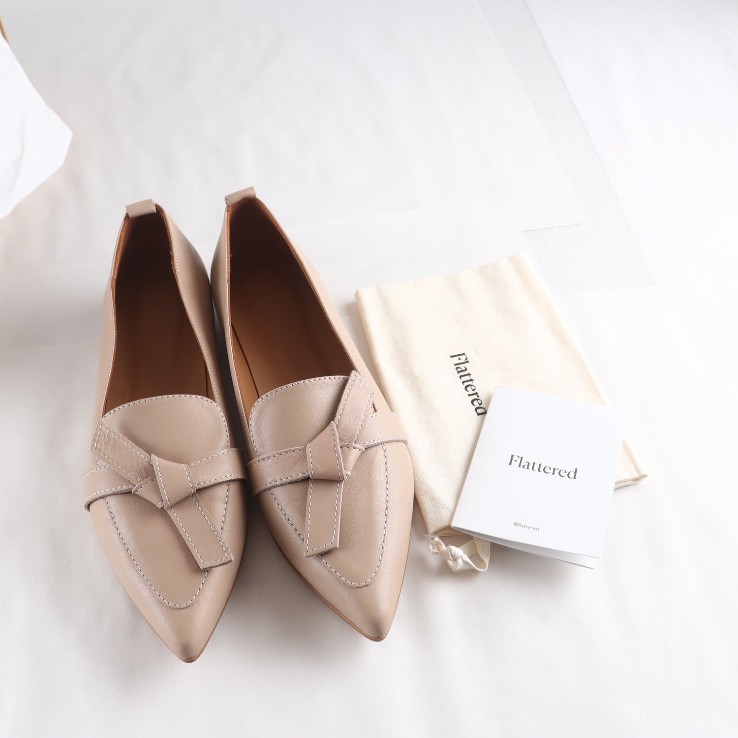 Loafers, Flattered, läder, stl. 39