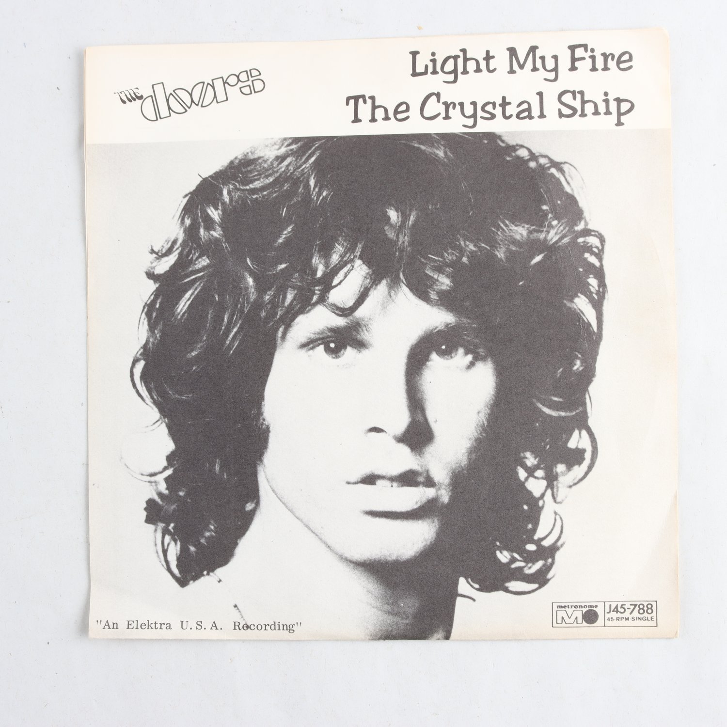 LP, The Doors, Light My Fire/The Crystal Ship, 7” singel