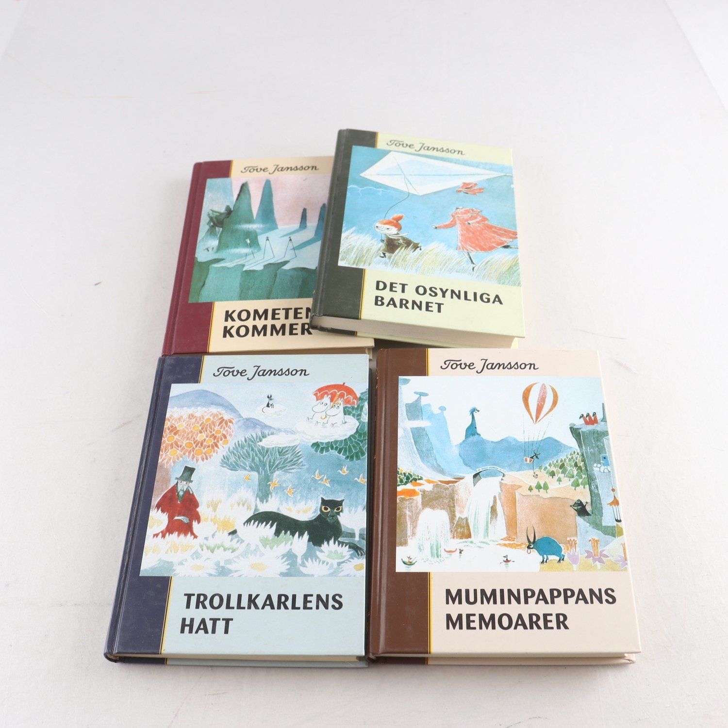 Tove Jansson, bokpaket med 4 volymer
