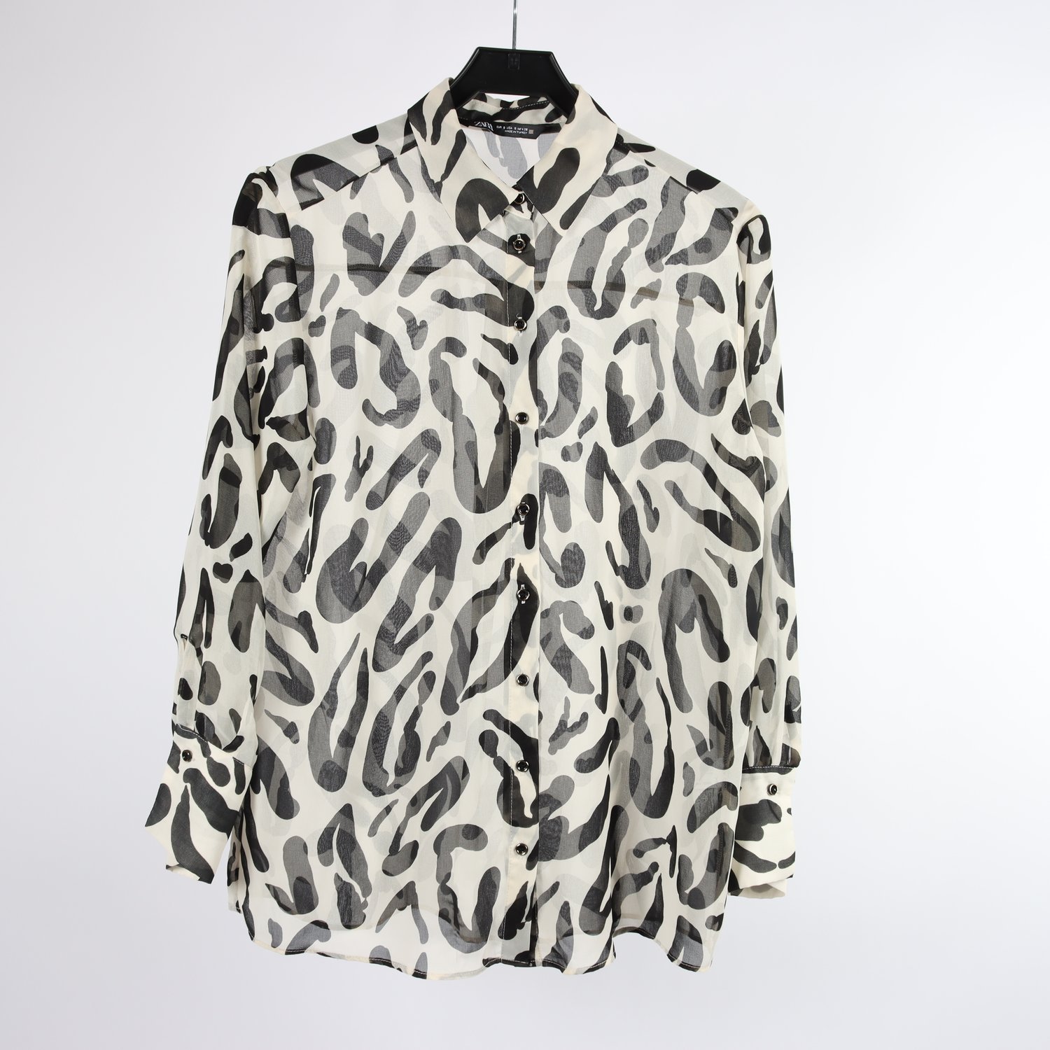 Blus, Zara, mönstrad, stl. S
