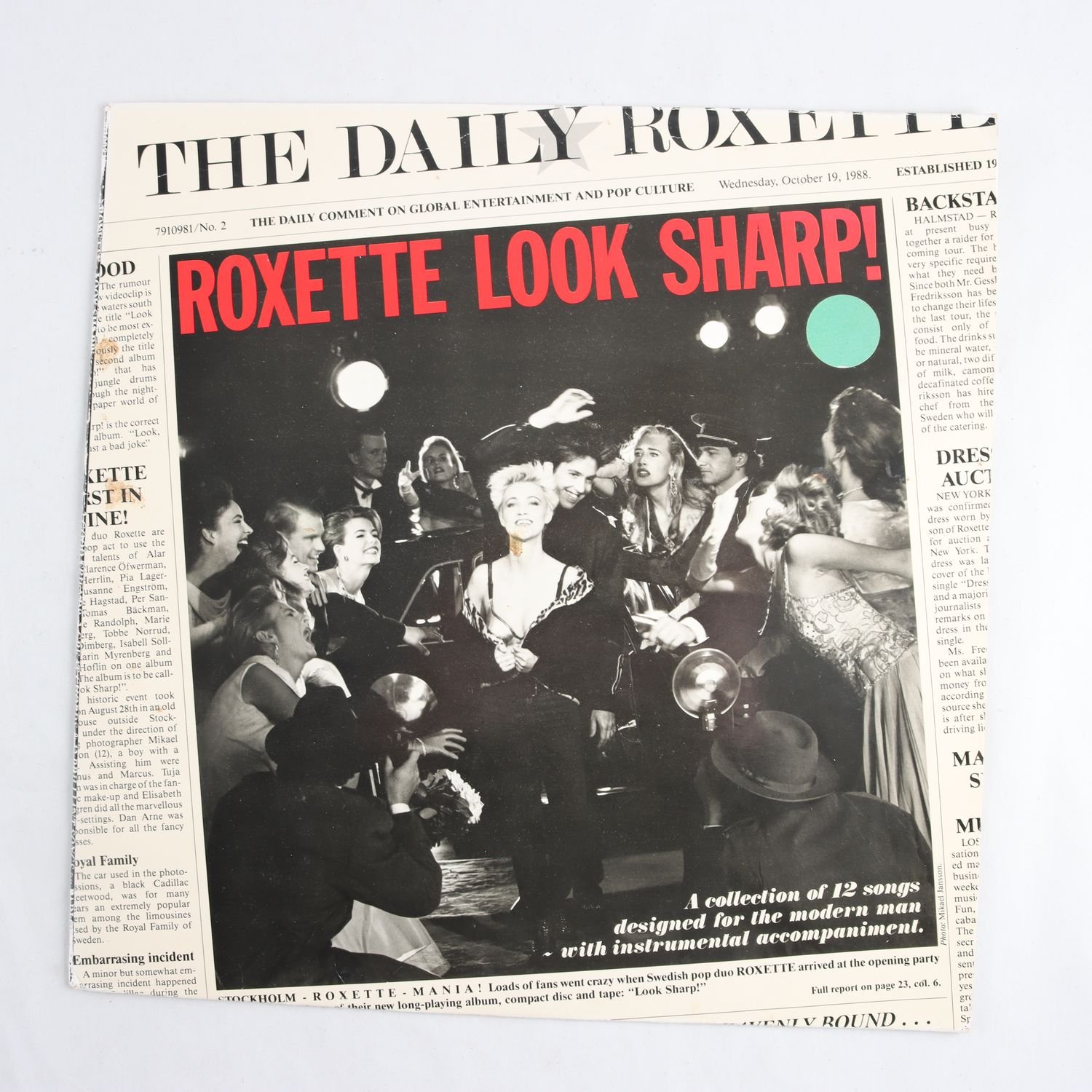 LP, Roxette, Look Sharp!