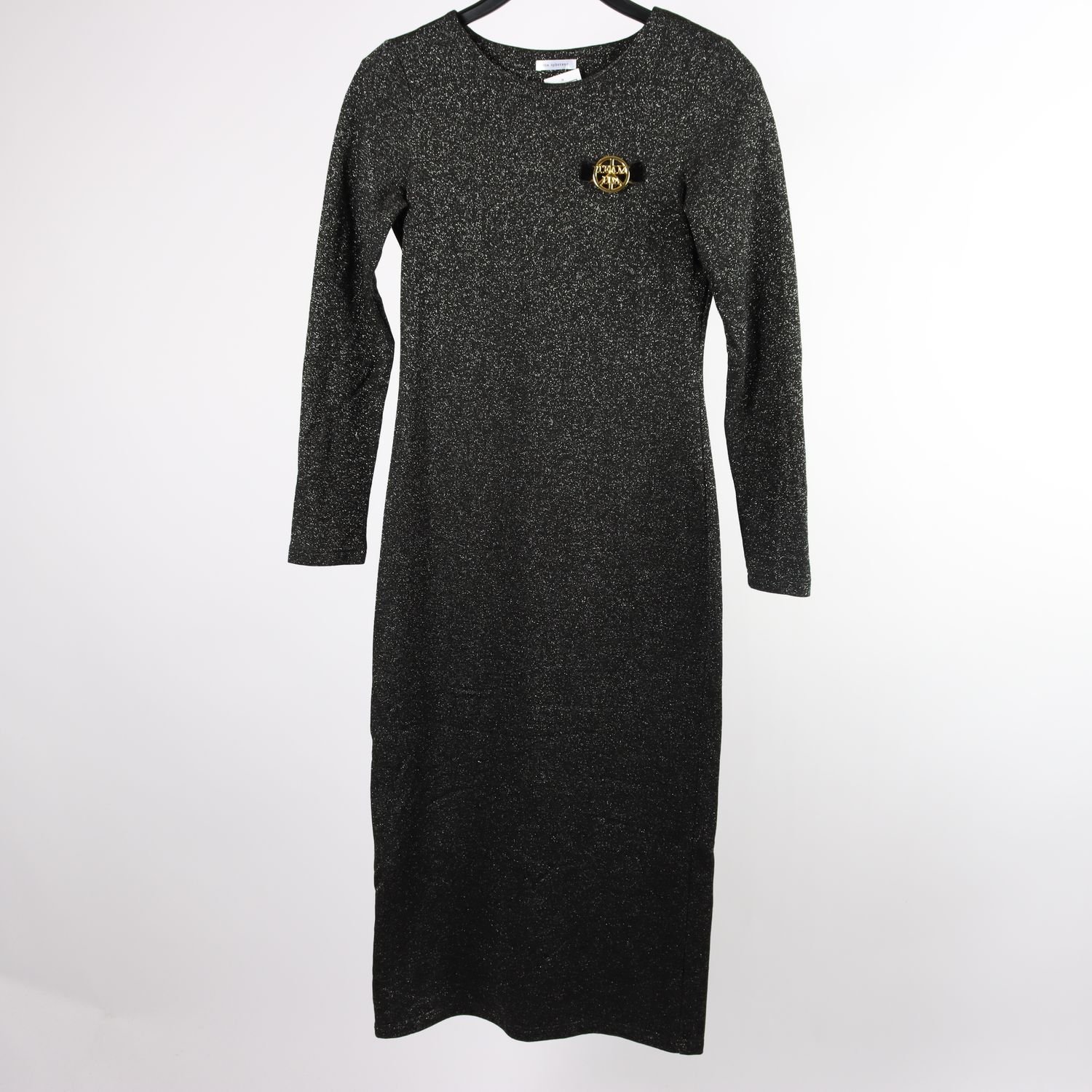 Klänning, Ida Sjöstedt, svart, glitter, stl. 34