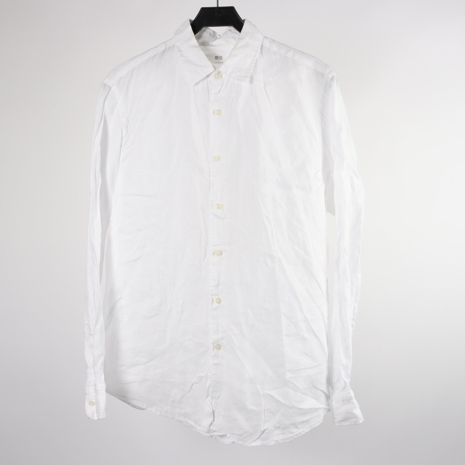 Skjorta, Uniqlo, vit, stl. L