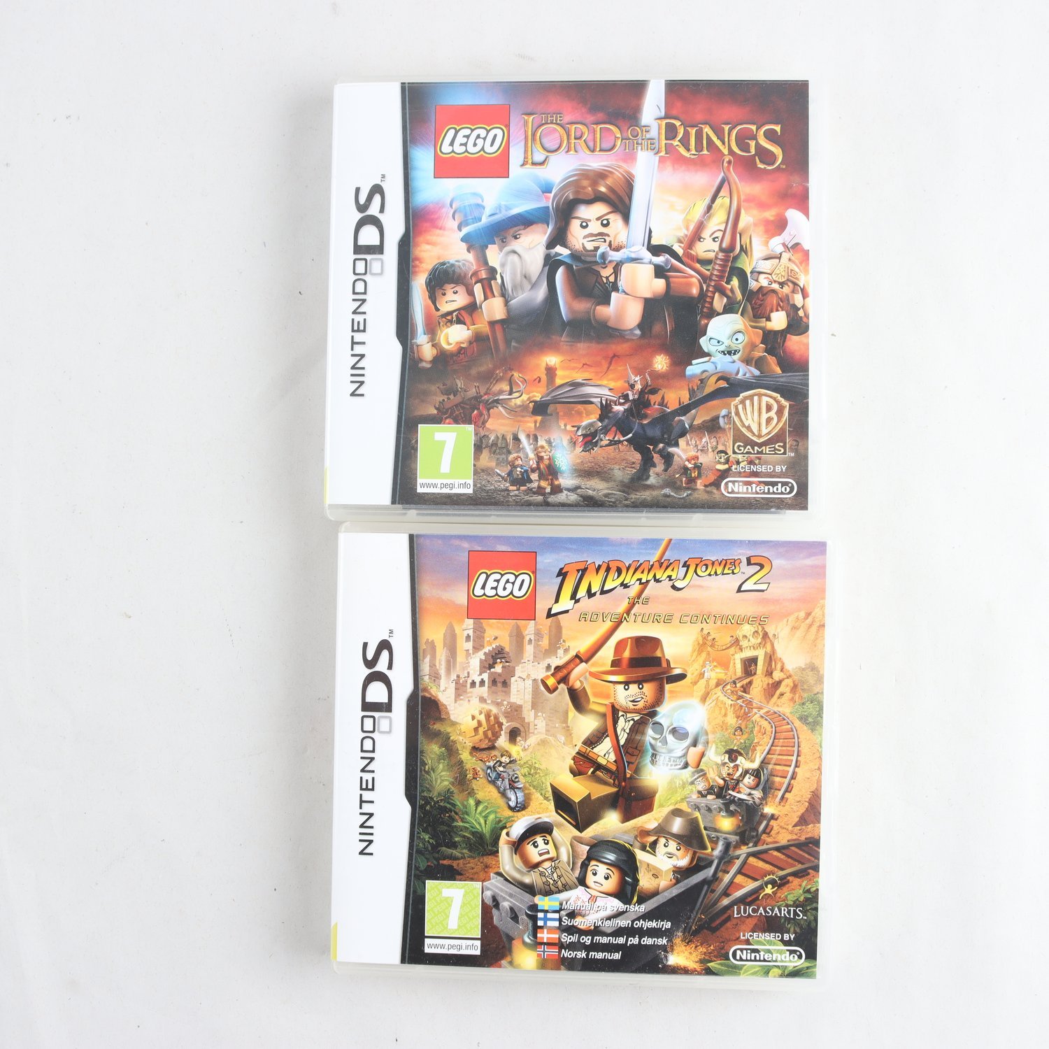 Nintendo DS spel, Indiana Jones 2 & Lego LoTR