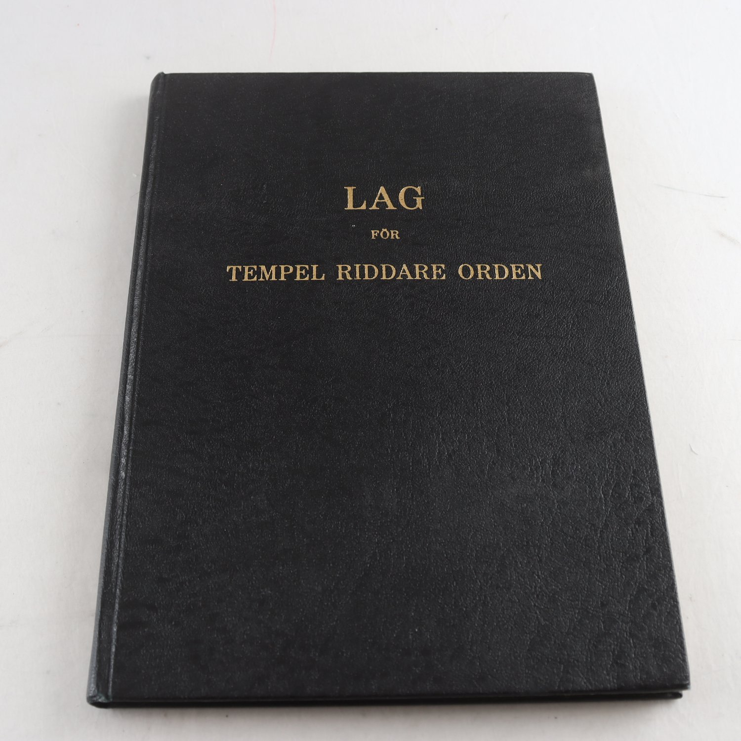 Lag för Tempel Riddare Orden