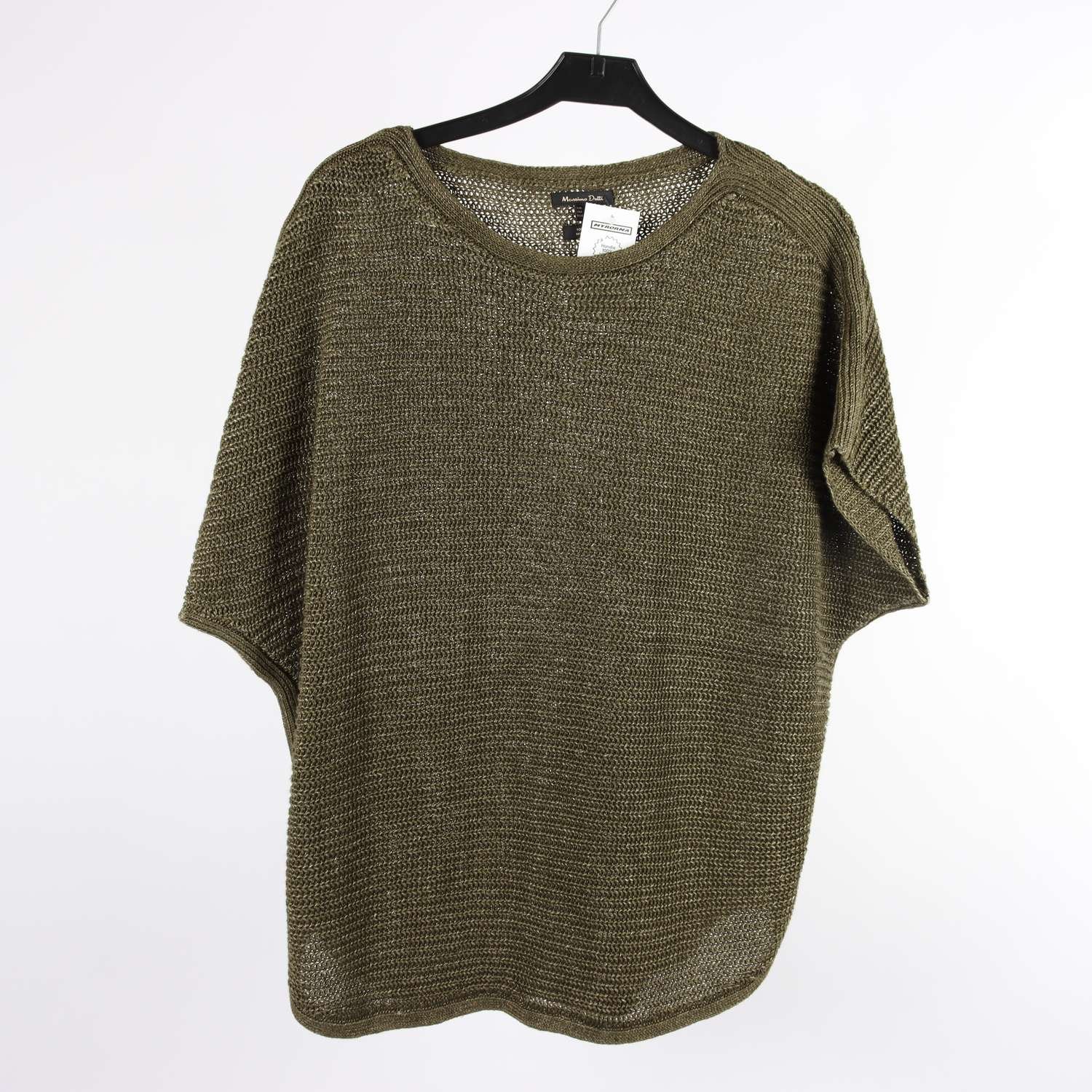 Tröja, Massimo Dutti, grön, stl. S