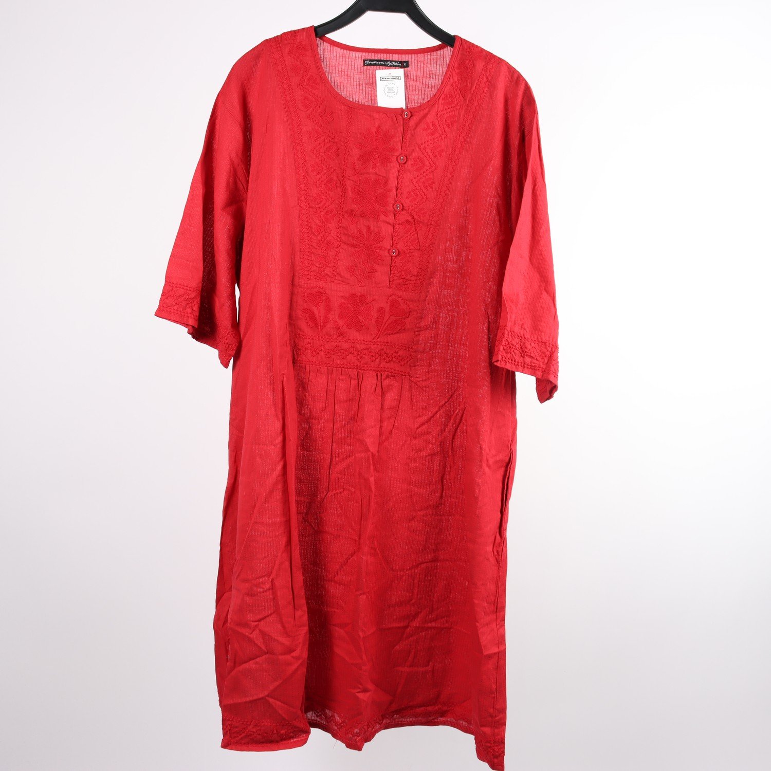 Klänning, Gudrun Sjödén, mönstrad, stl. XL