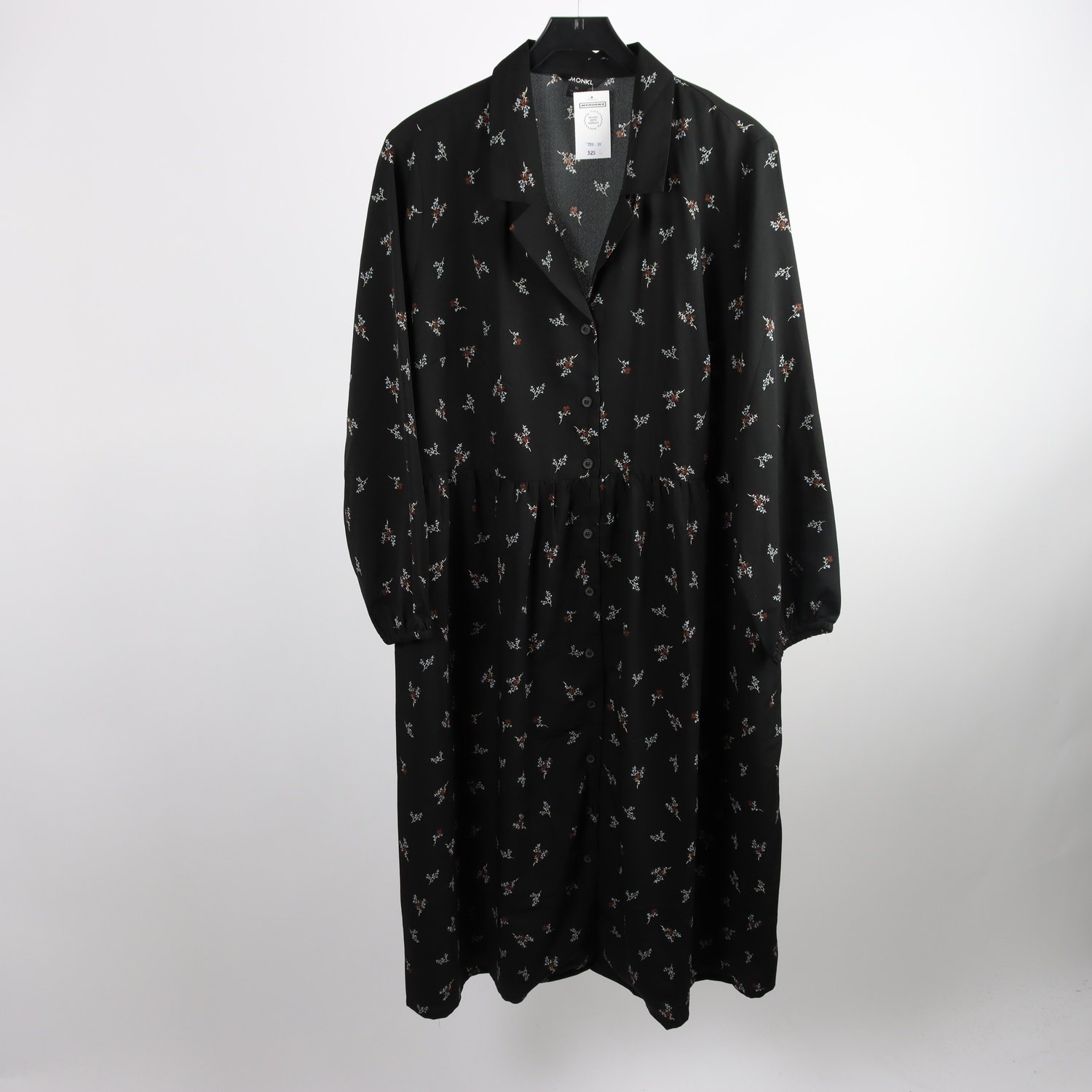 Klänning, Monki, mönstrad, stl. XL