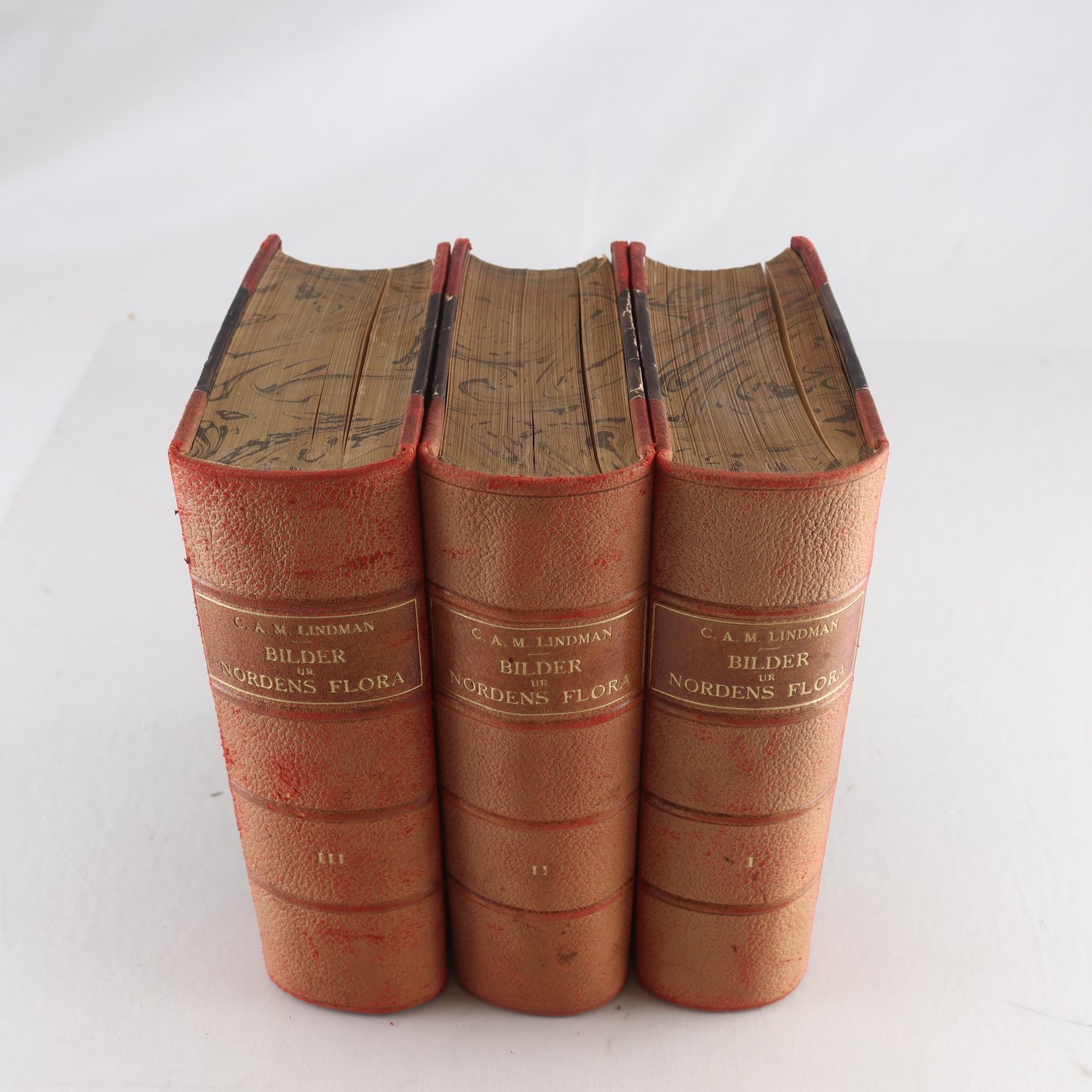 C. A. M. Lindman, Bilder ur Nordens flora, Vol. I-III (1922-26). Samfraktas ej.