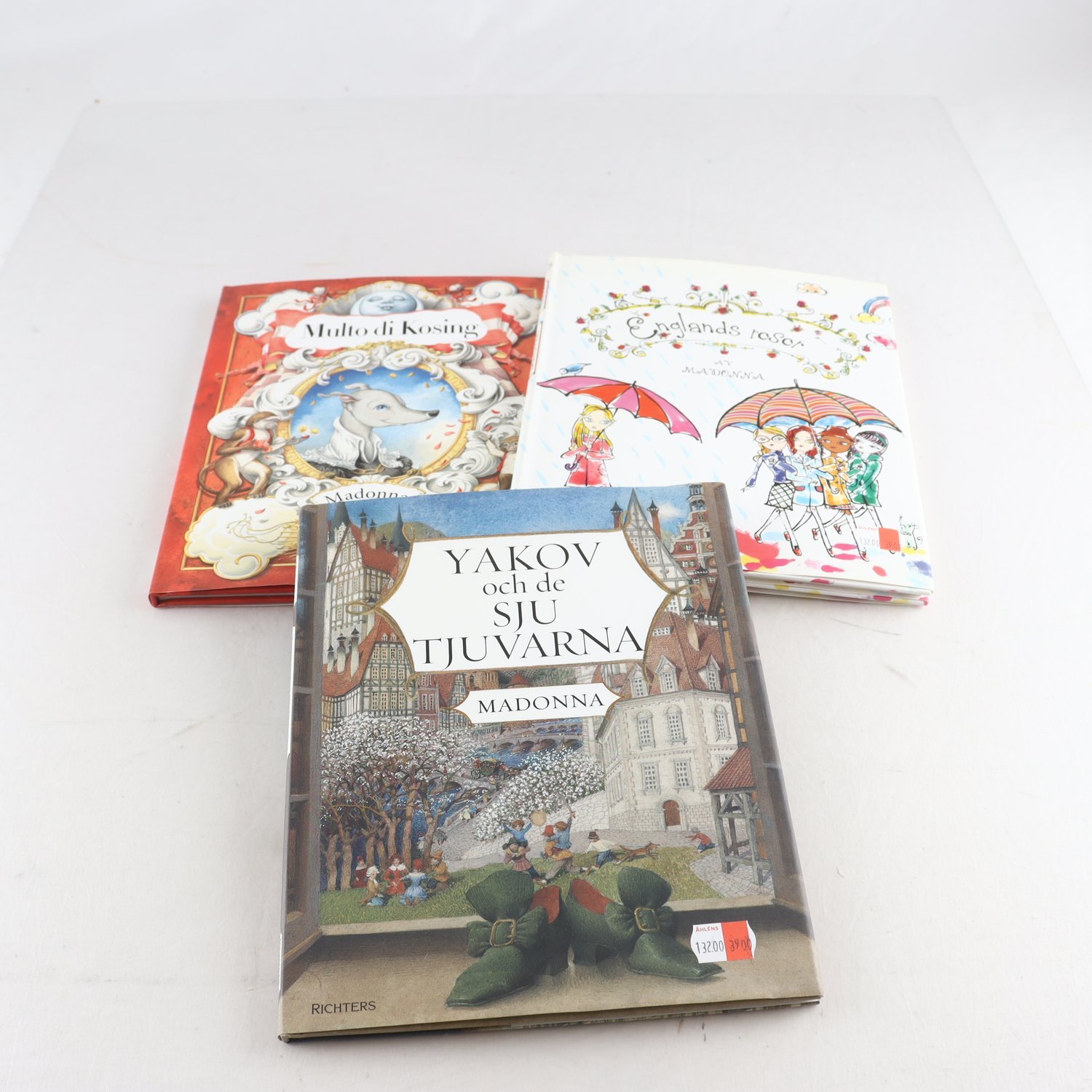 Bokpaket: Barnböcker, Madonna, 3 volymer