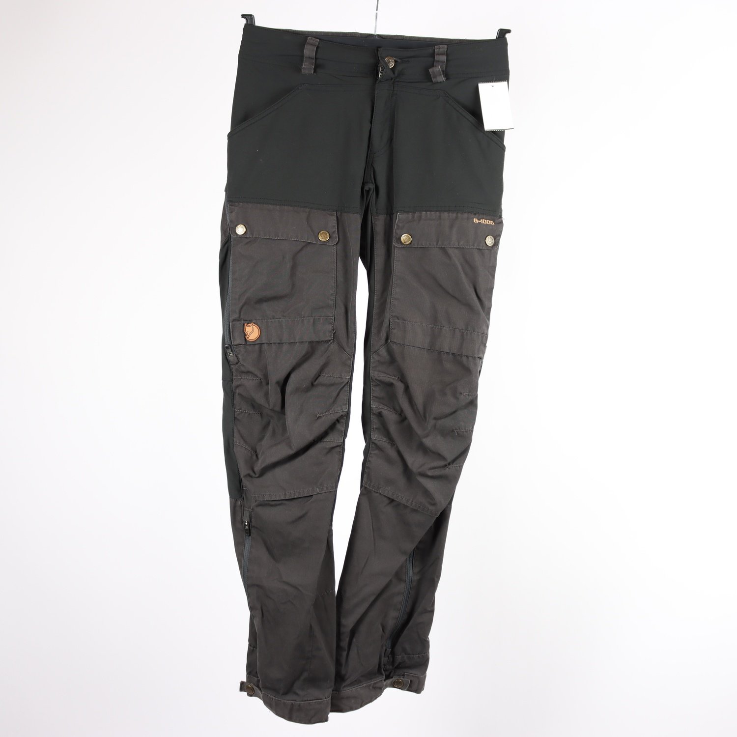 Fritidsbyxor, Fjällräven, svart, stl. 34