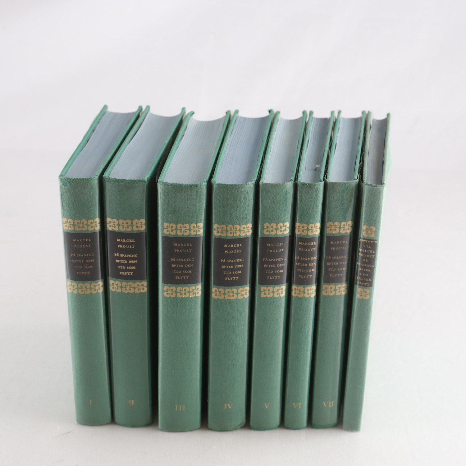 Marcel Proust, På spaning efter den tid som flytt, Vol. 1-8