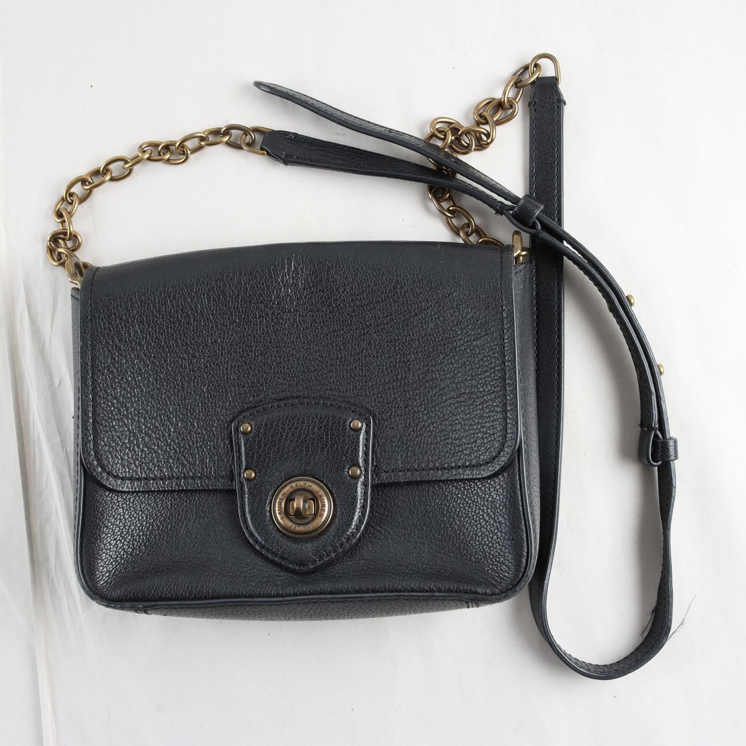 Handväska, Lauren Ralph Lauren, läder